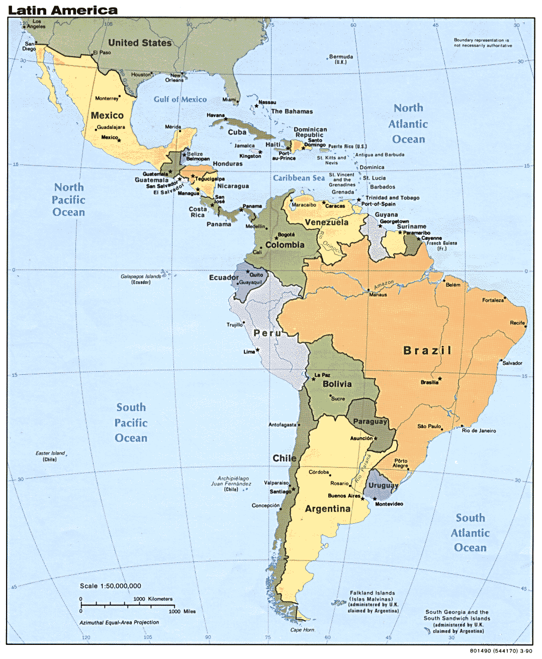 latin america world map barca fontanacountryinn com south america in world map