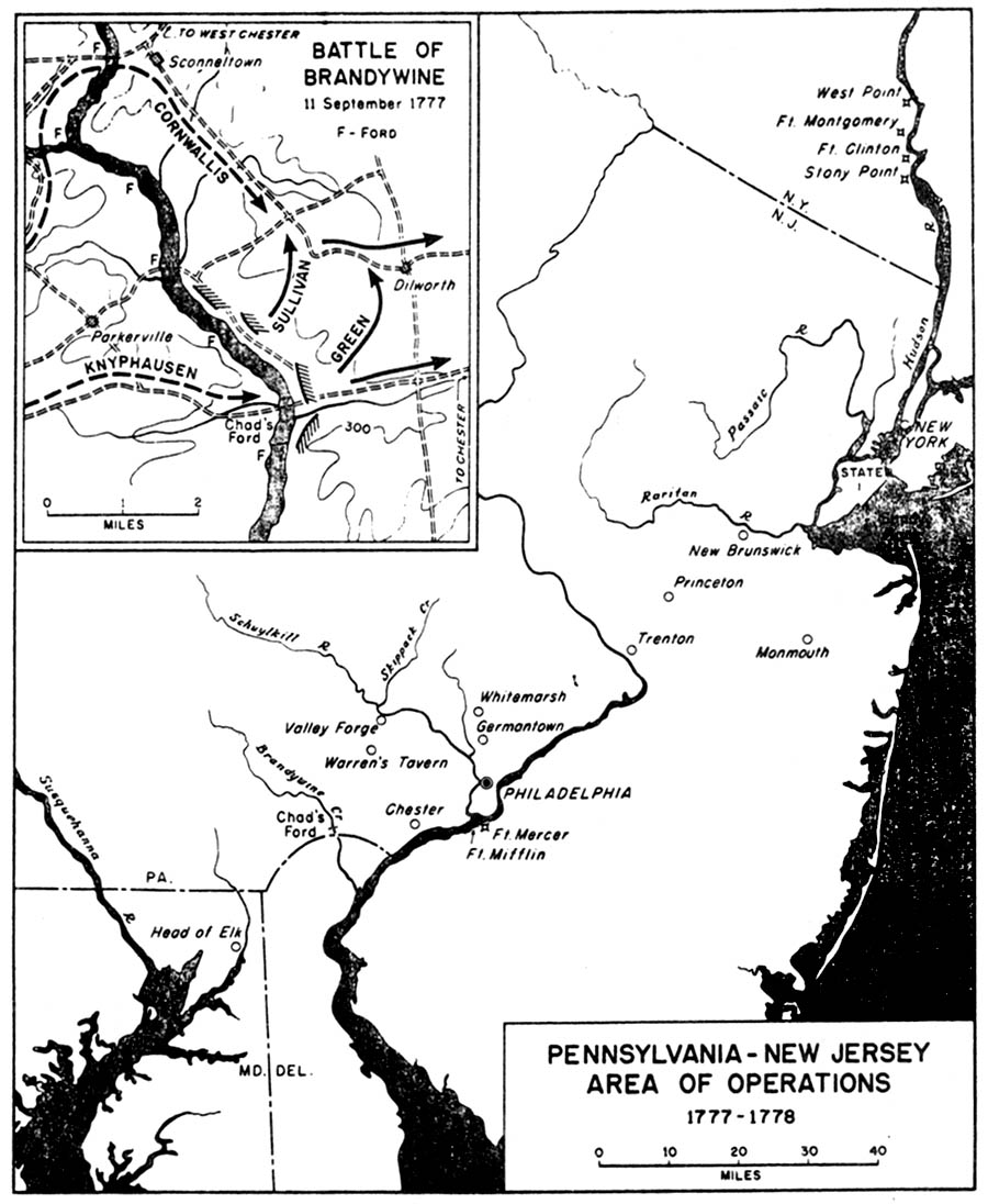 worksheet Revolutionary War Map Worksheet map of the pennsylvania new jersey area operations 1777 1778 american revolutionary war