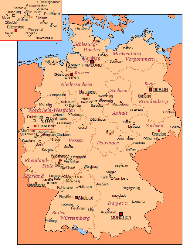cities in germany 2006