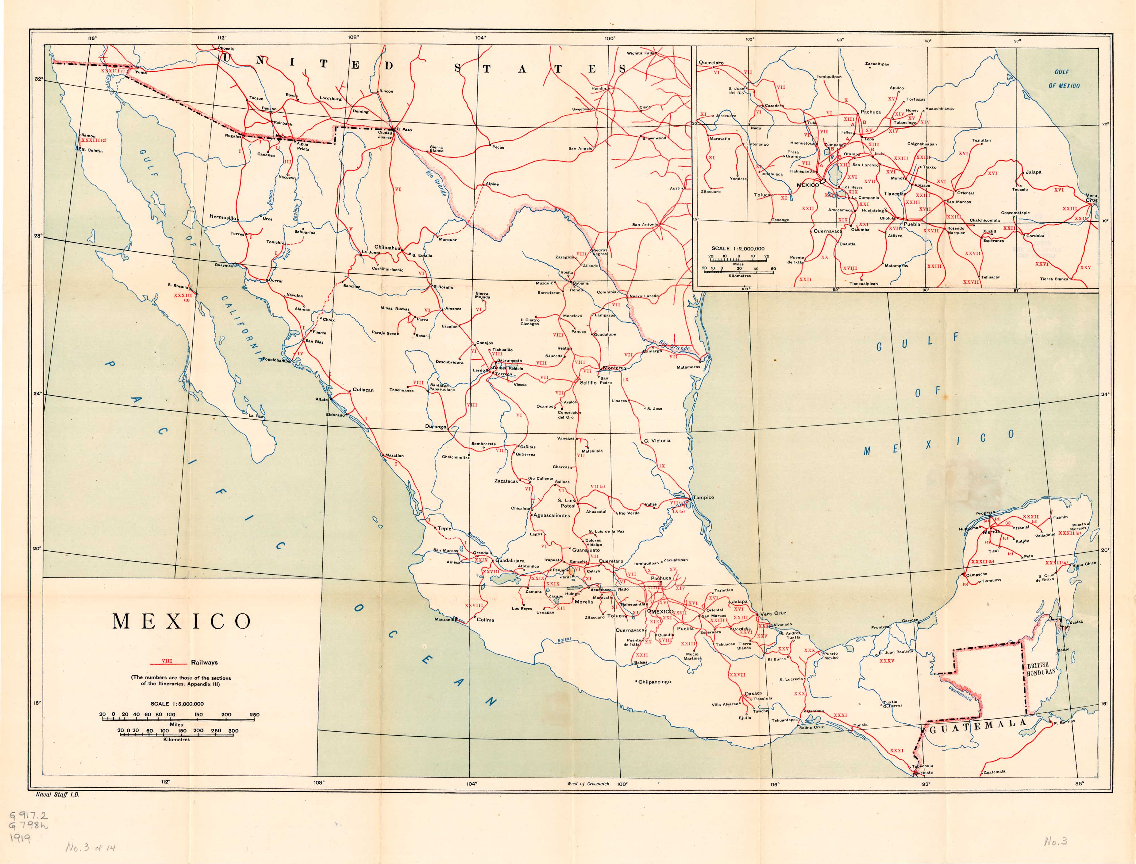 Ferrocarriles de México 1919 Tamaño completo Gifex Ferrocarriles de México 1919 Tamaño completo Gifex