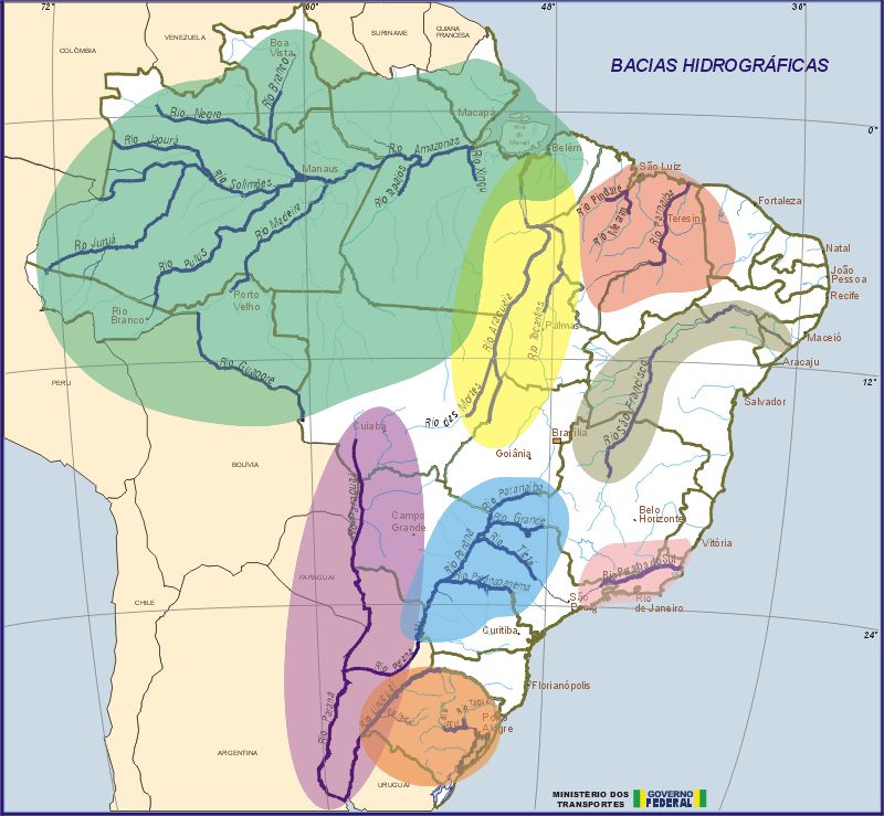Brazil Water Basins Full size Gifex