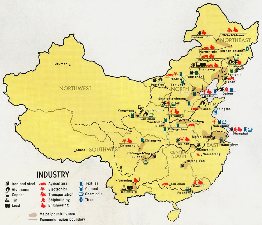 China Industry 1971 Full size