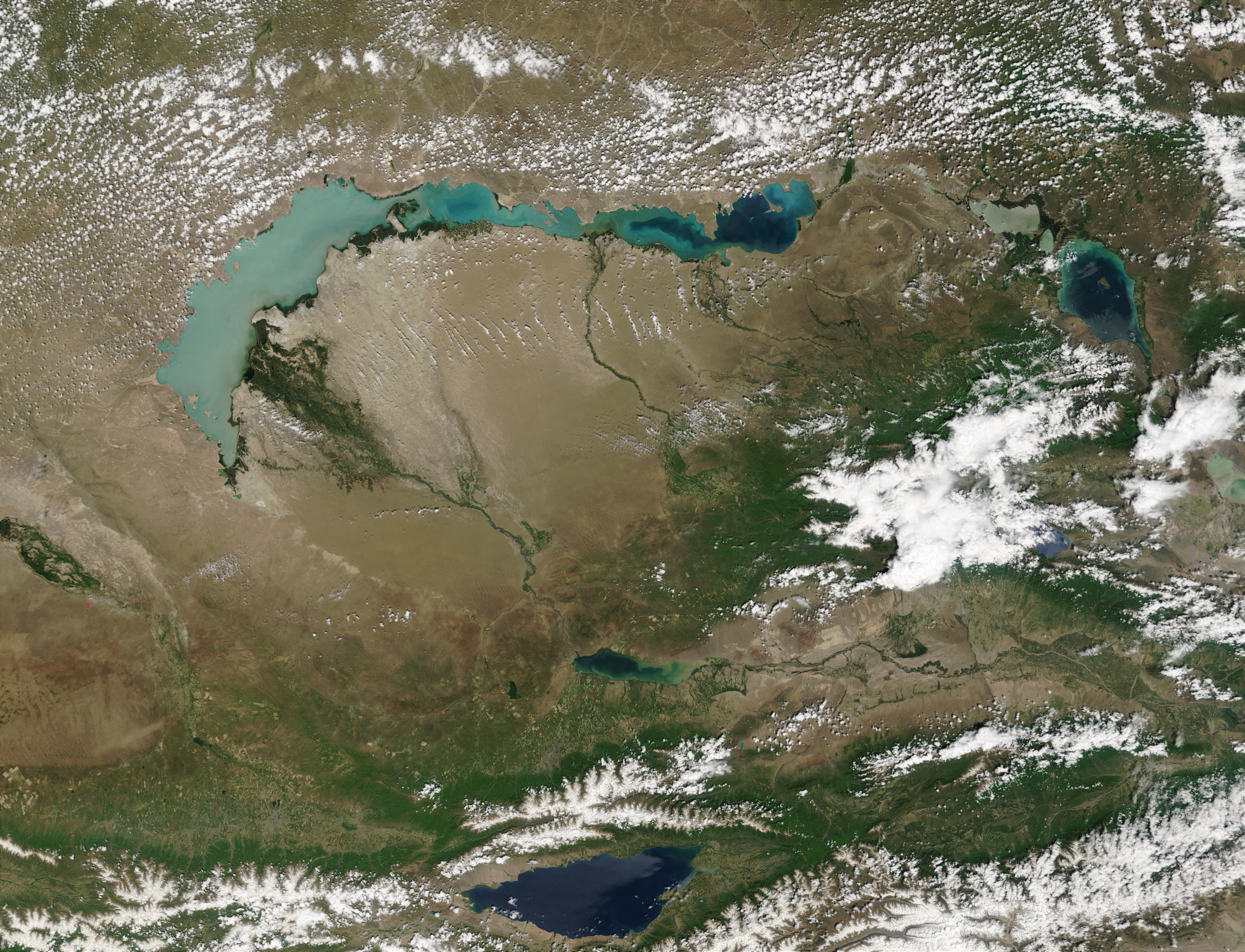 Lago Baljash, Kazajistán Tamaño completo