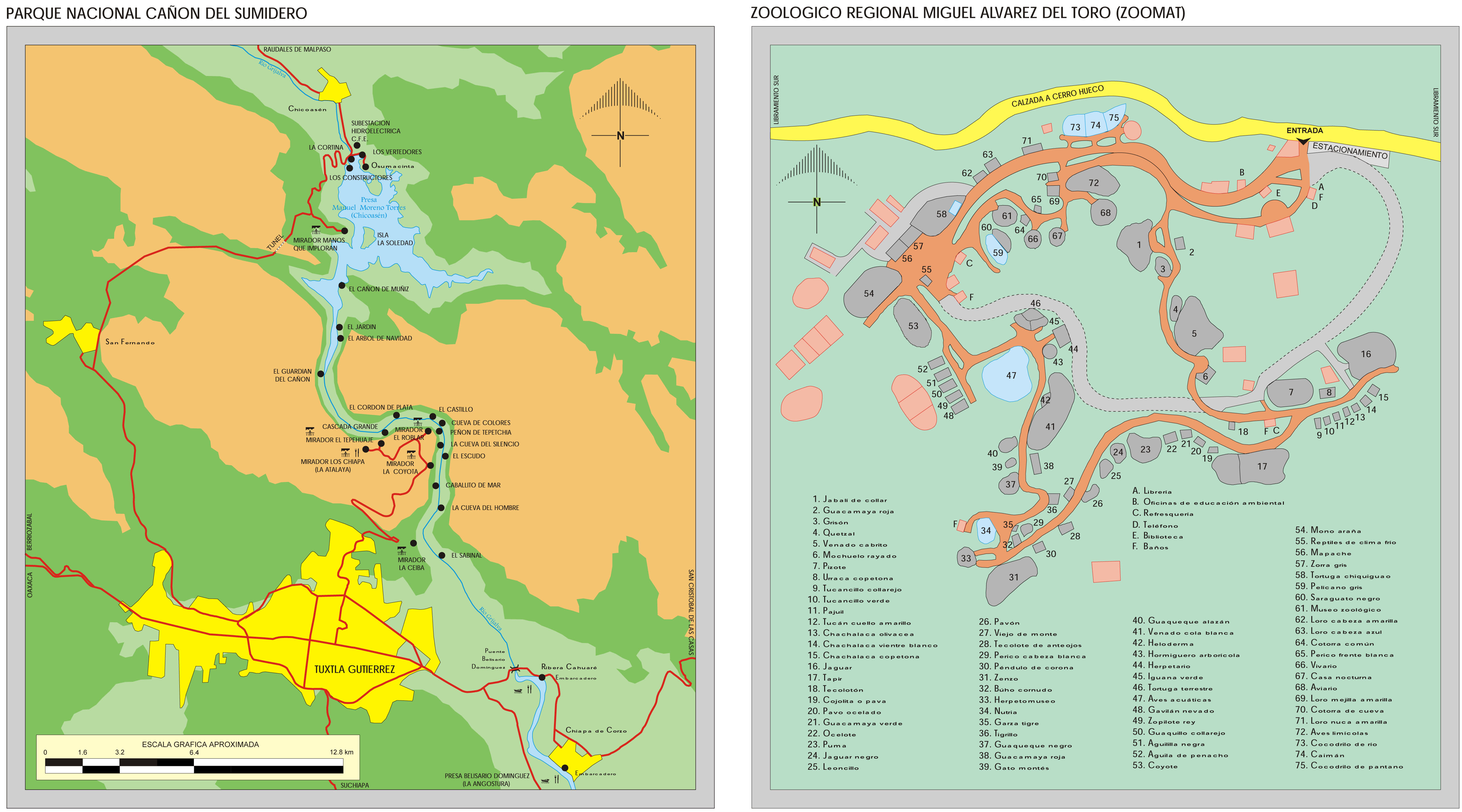 Parque Nacional Cañón del Sumidero Tamaño completo Gifex