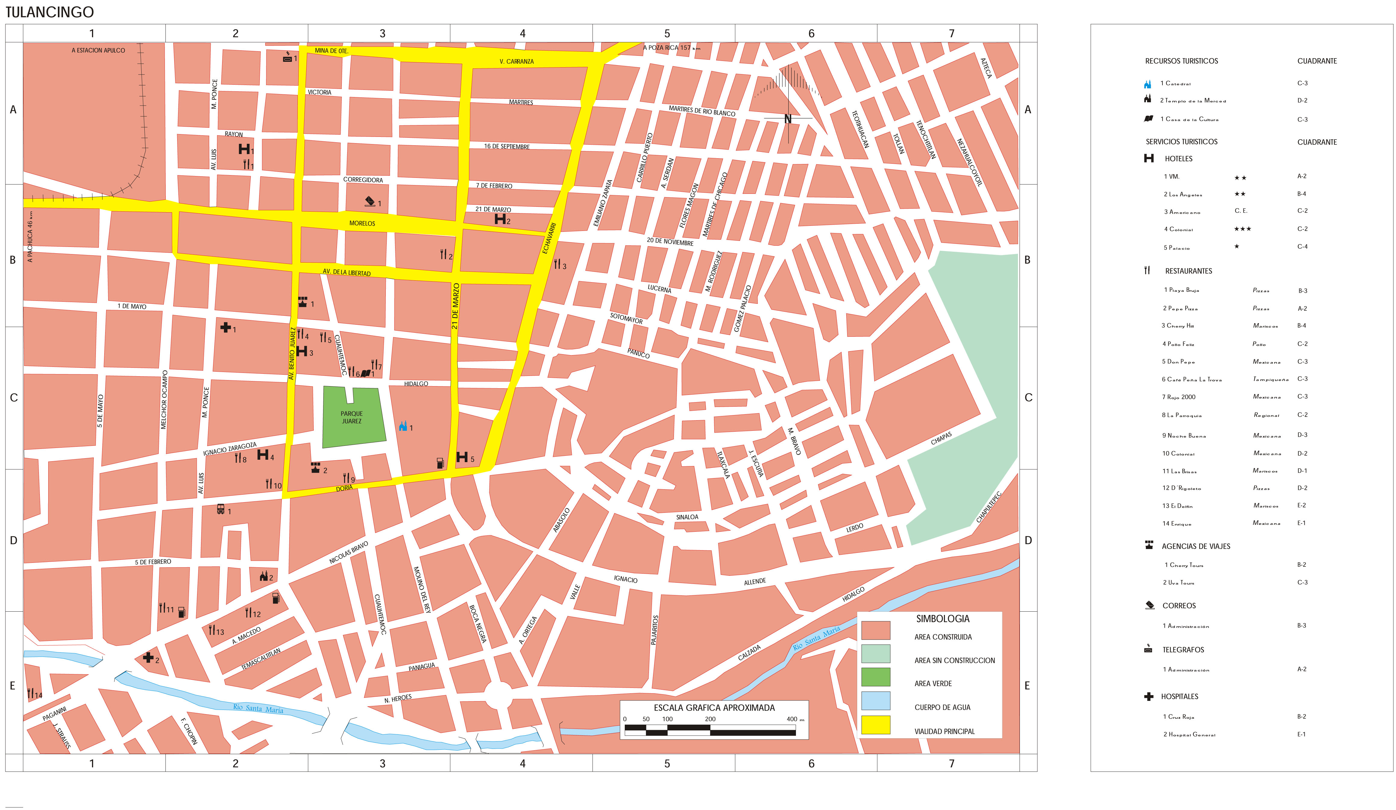 Mapa de Tulancingo Tamaño completo Gifex Mapa de Tulancingo Tamaño completo Gifex