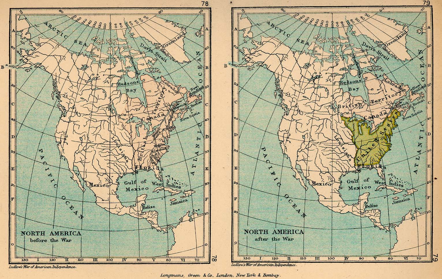 North America 1775 1783 Full - North America 17751783
