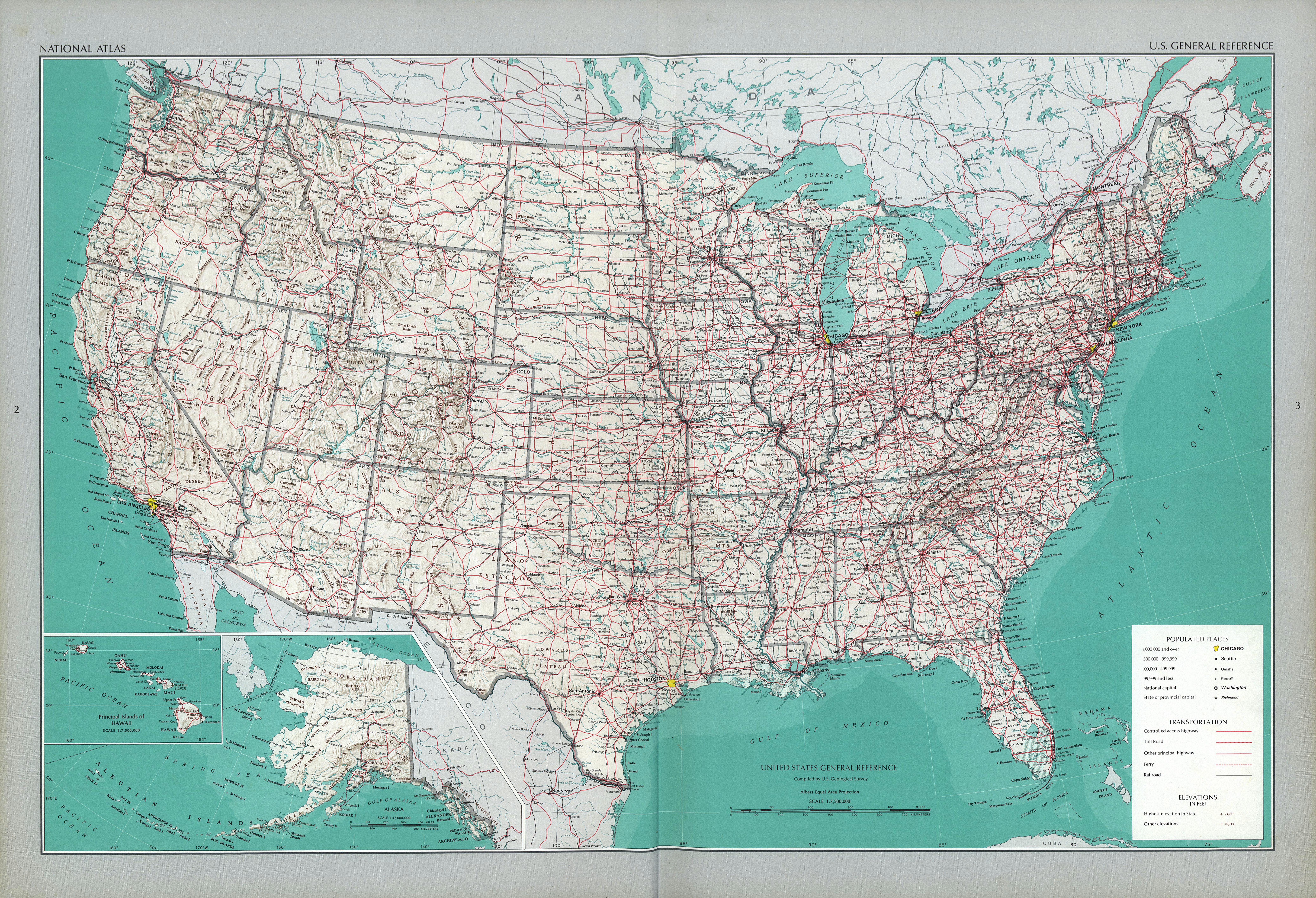 united states road map United States Road Map Full Size Gifex