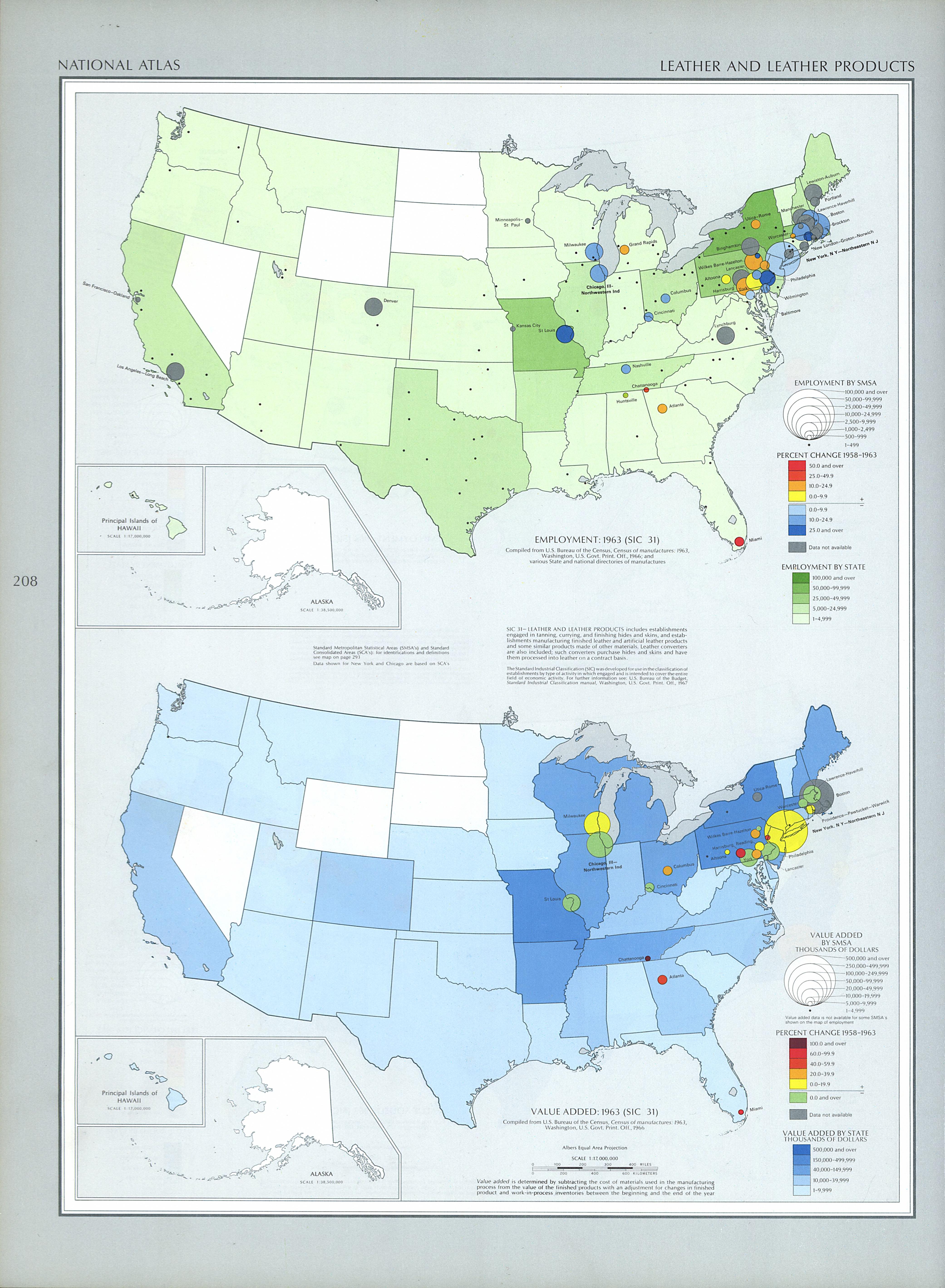 United States Leather and Leather Products 1970 Full size