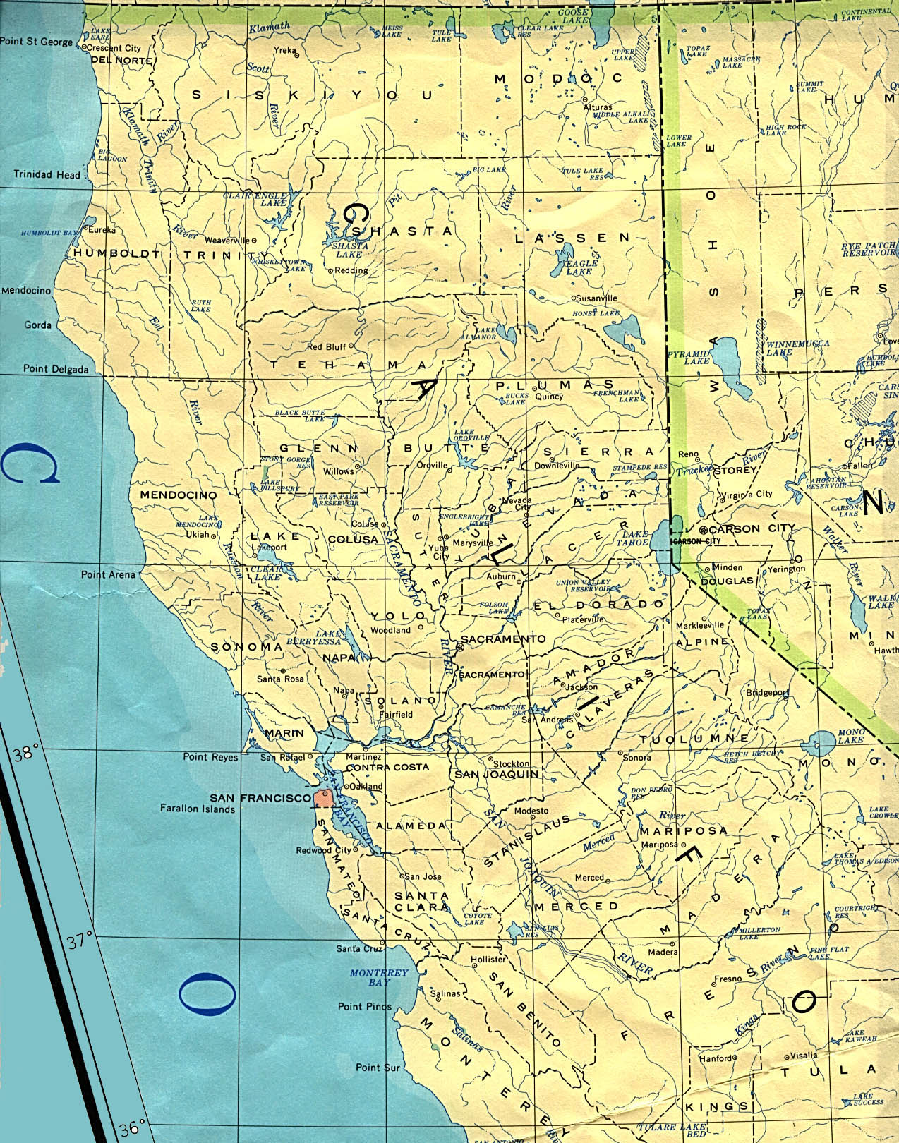 Mapa Político Del Norte Del Estado De California Tamaño Completo Ex Free Hot Nude Porn Pic Gallery