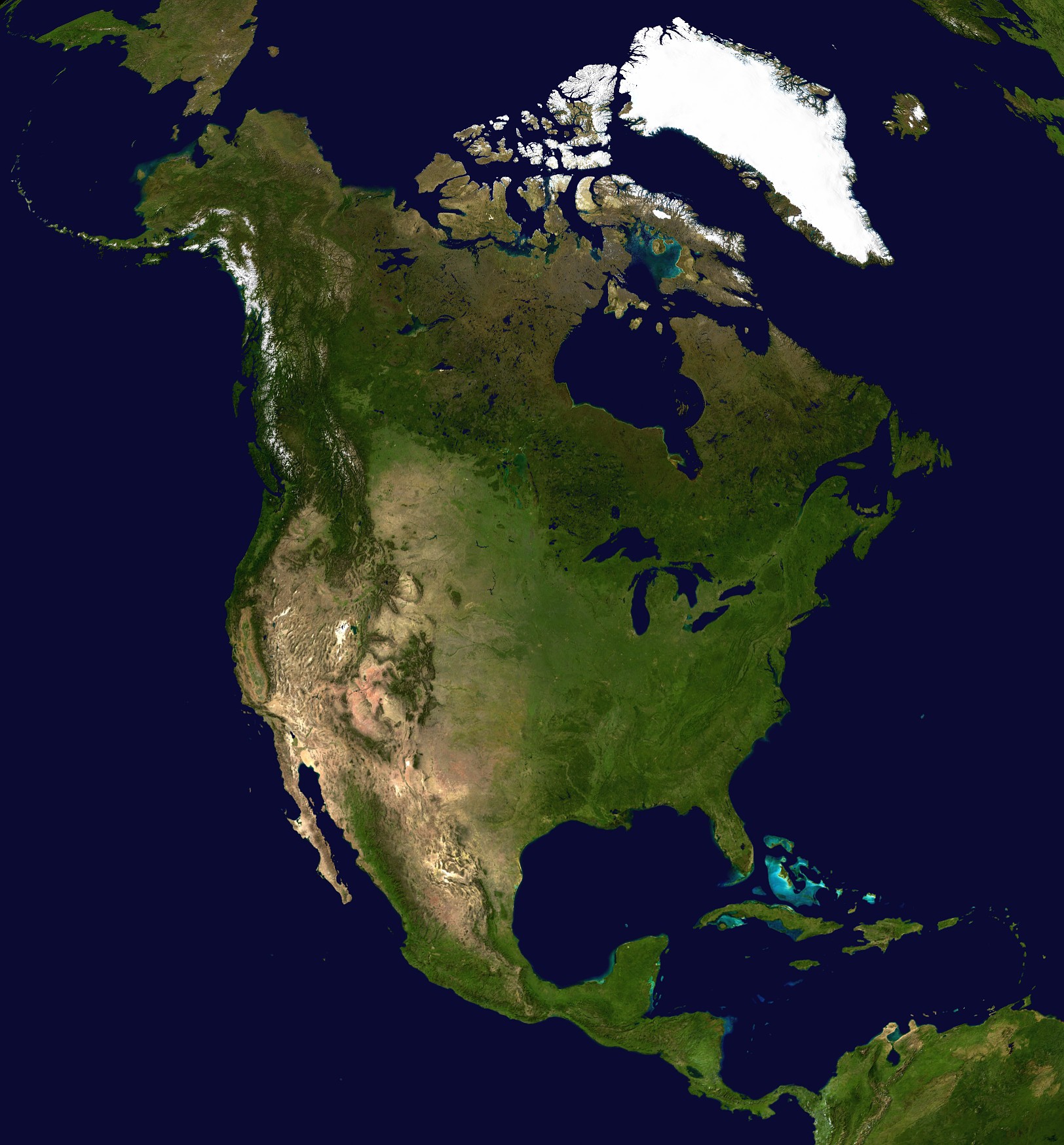 North America Satellite Map North America satellite map   Full size | Gifex North America Satellite Map North America satellite map   Full size | Gifex