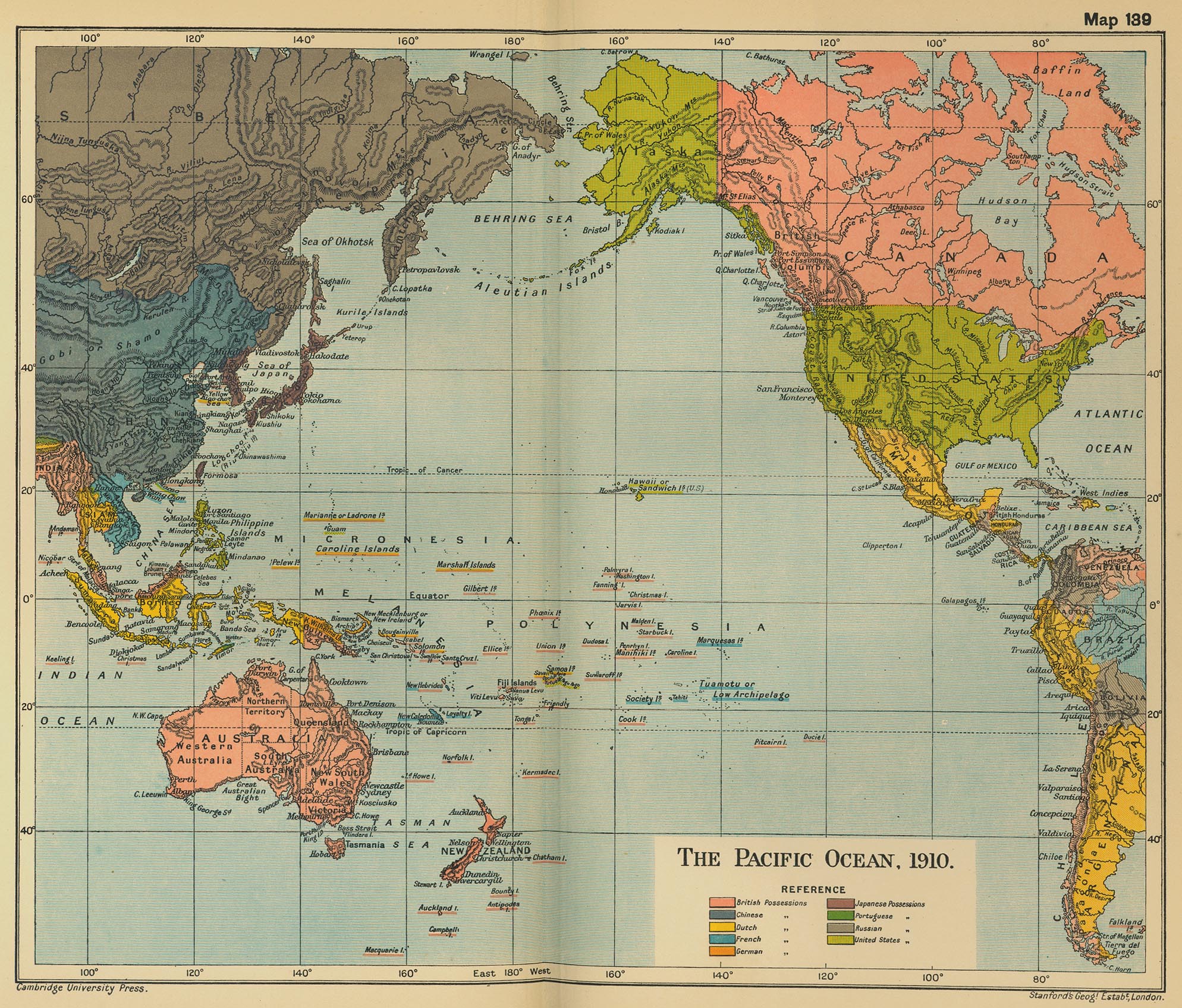 Восточная часть тихого океана. Карта Тихого океана 1914 года. Карта Тихого океана географическая. Политическая карта Тихого океана.