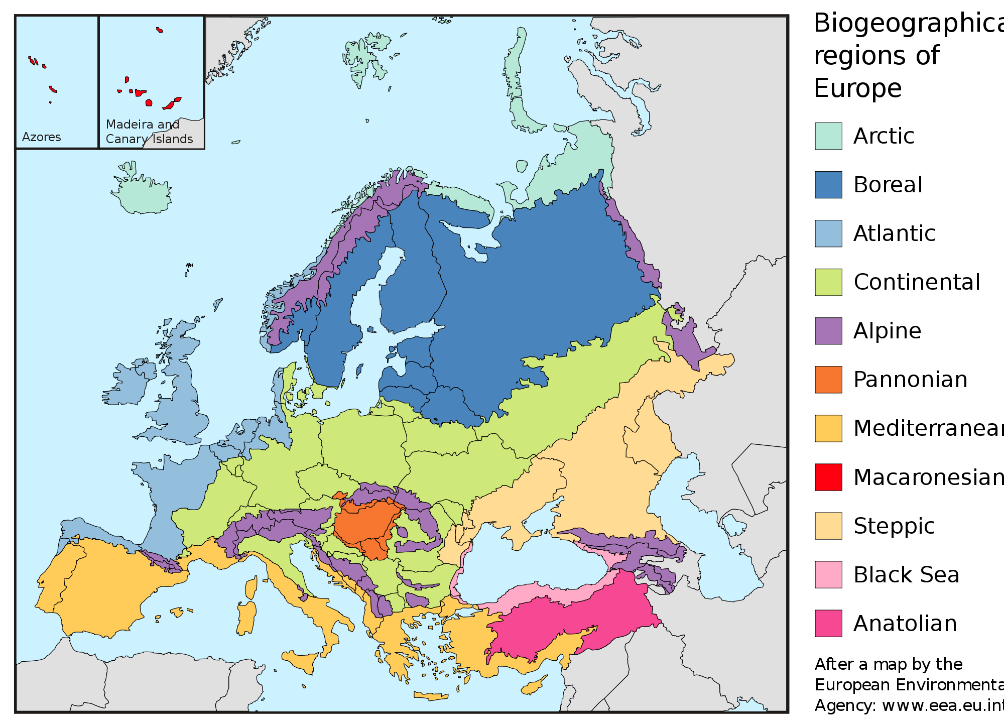 Regiones biogeográficas de Europa Tamaño completo Gifex Regiones biogeográficas de Europa Tamaño completo Gifex