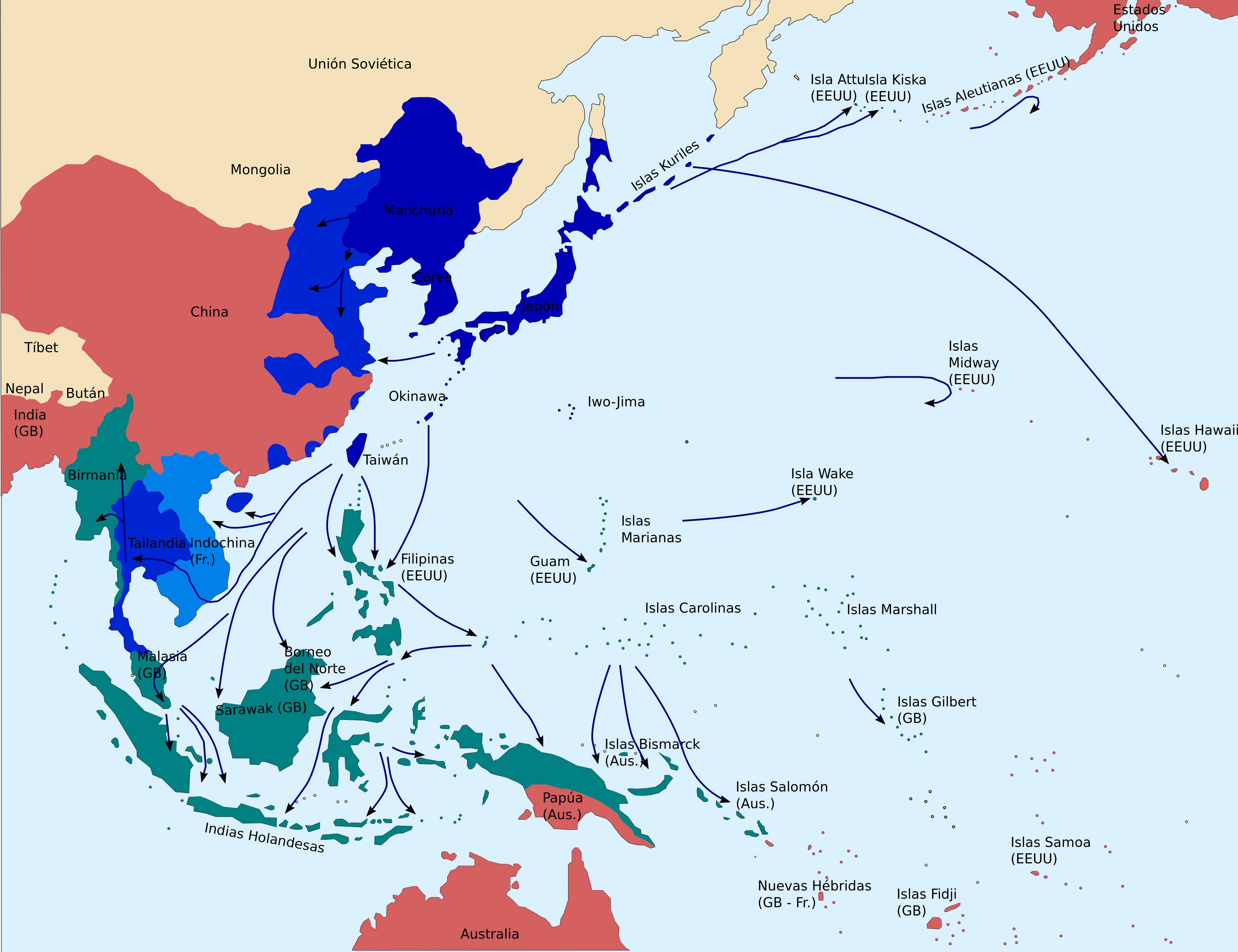 The Pacific Theater Of World War Two