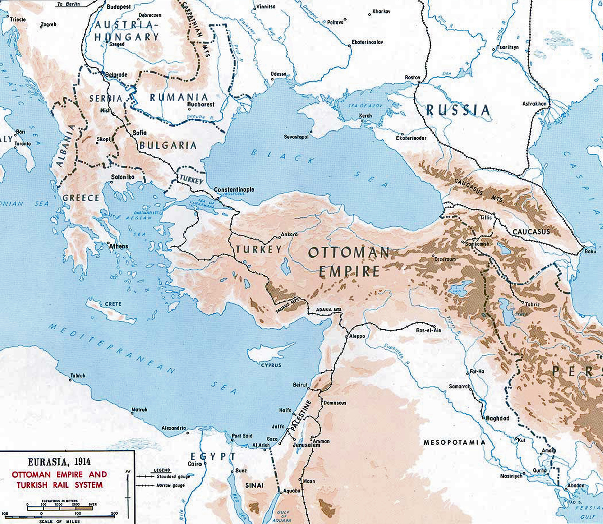 And the Ottoman Empire is Turkey And the Ottoman Empire is Turkey