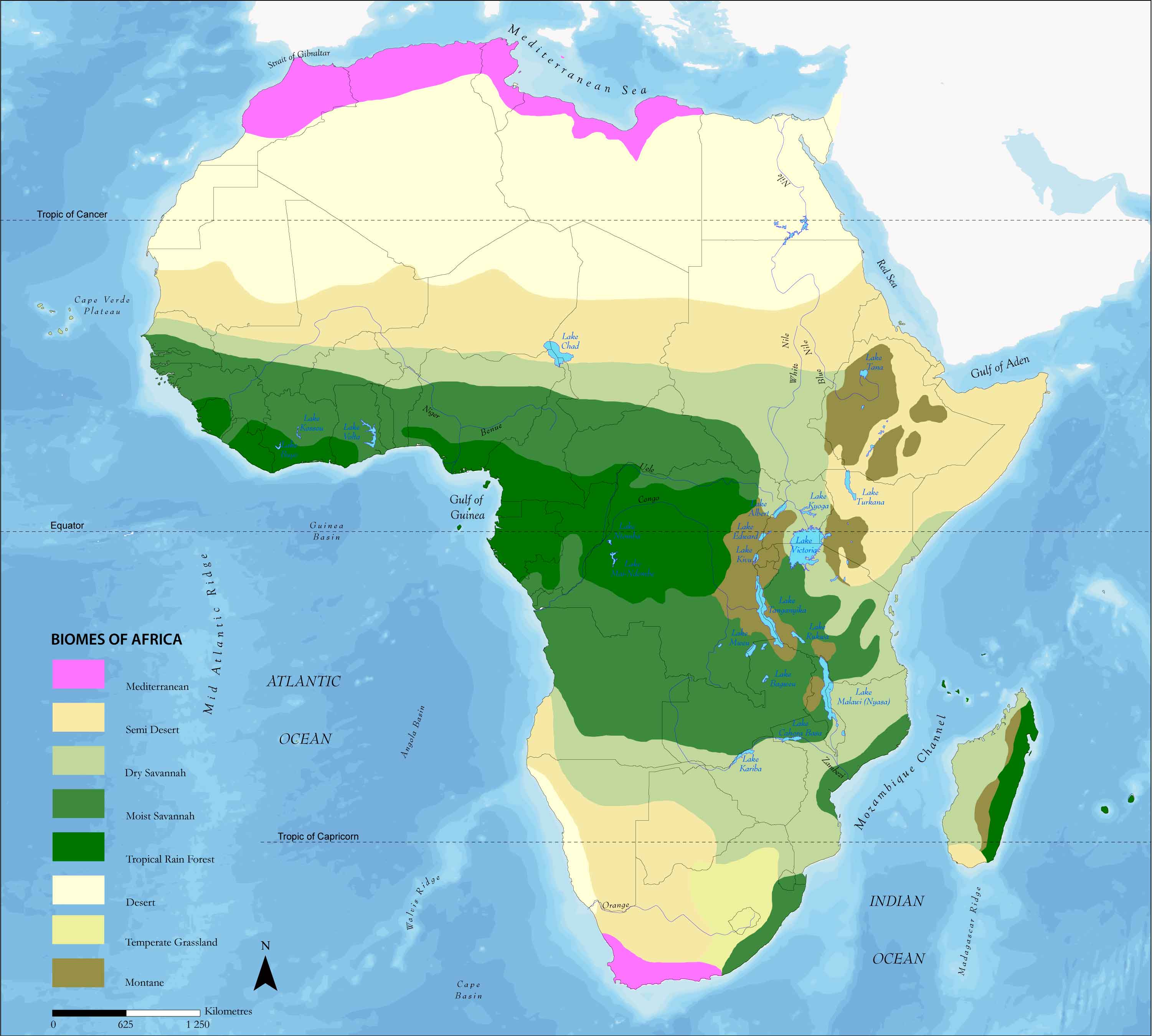 Geography Africa For Kids
