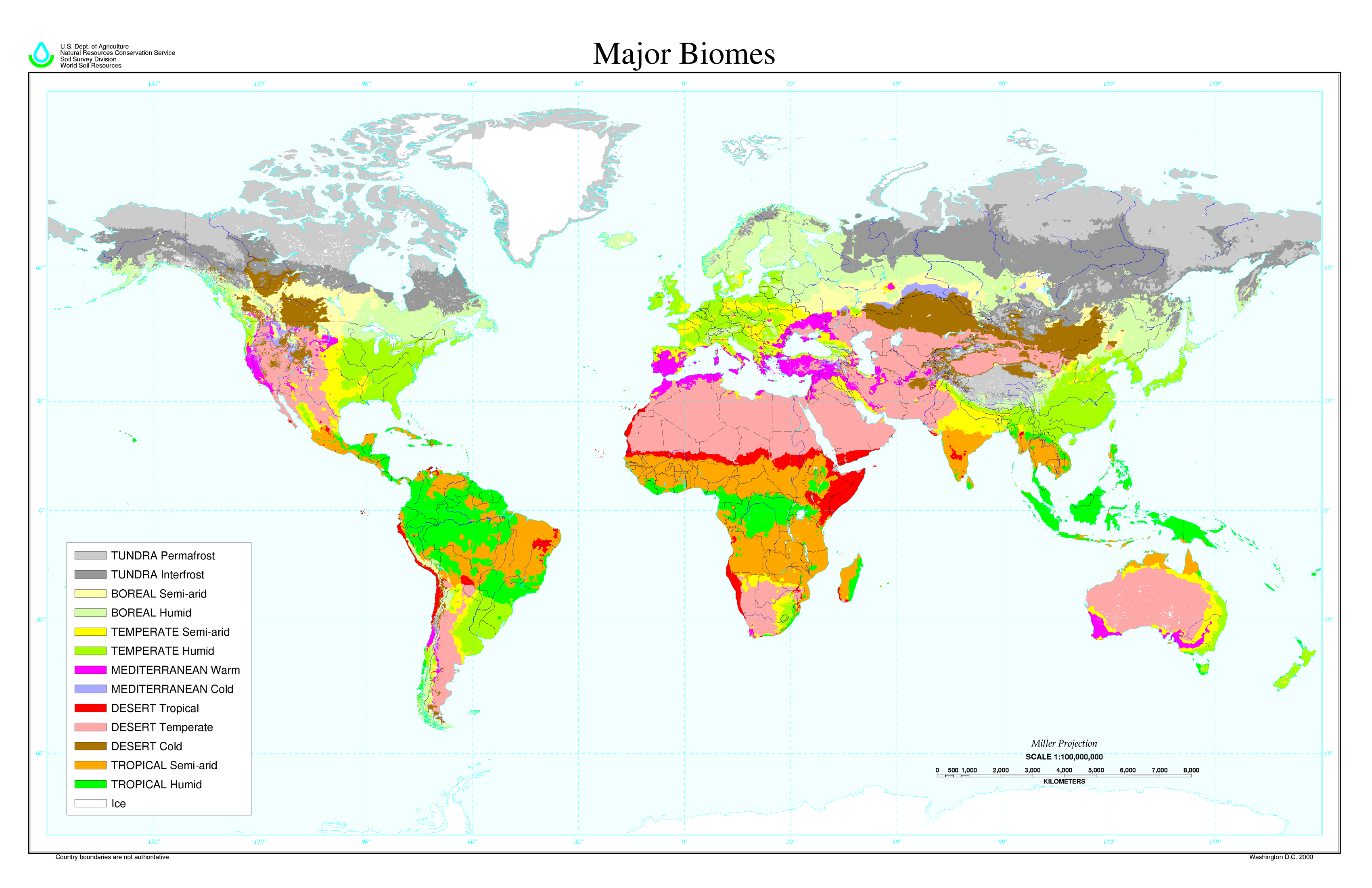 World Major Biomes Full Size Gifex