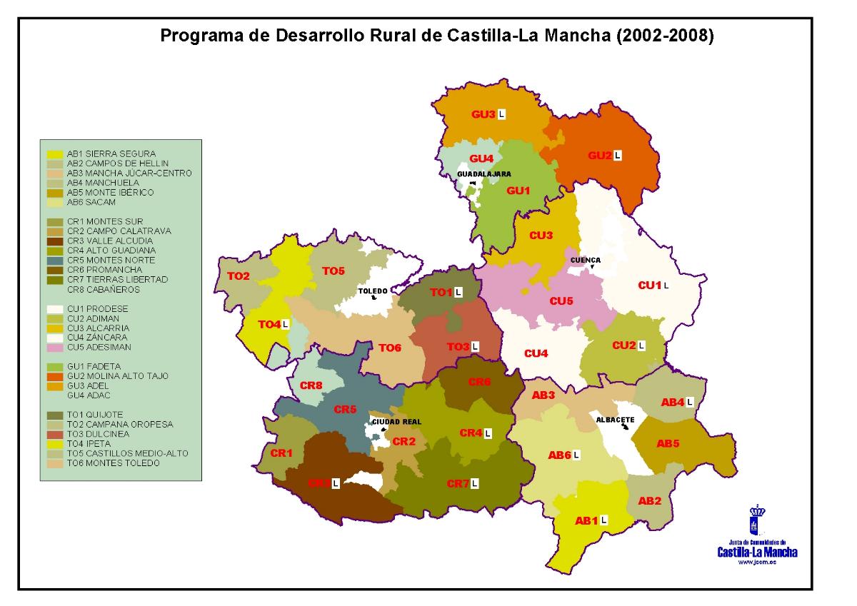 CastileLa Mancha Rural Development Programme 20022008 Full size Gifex