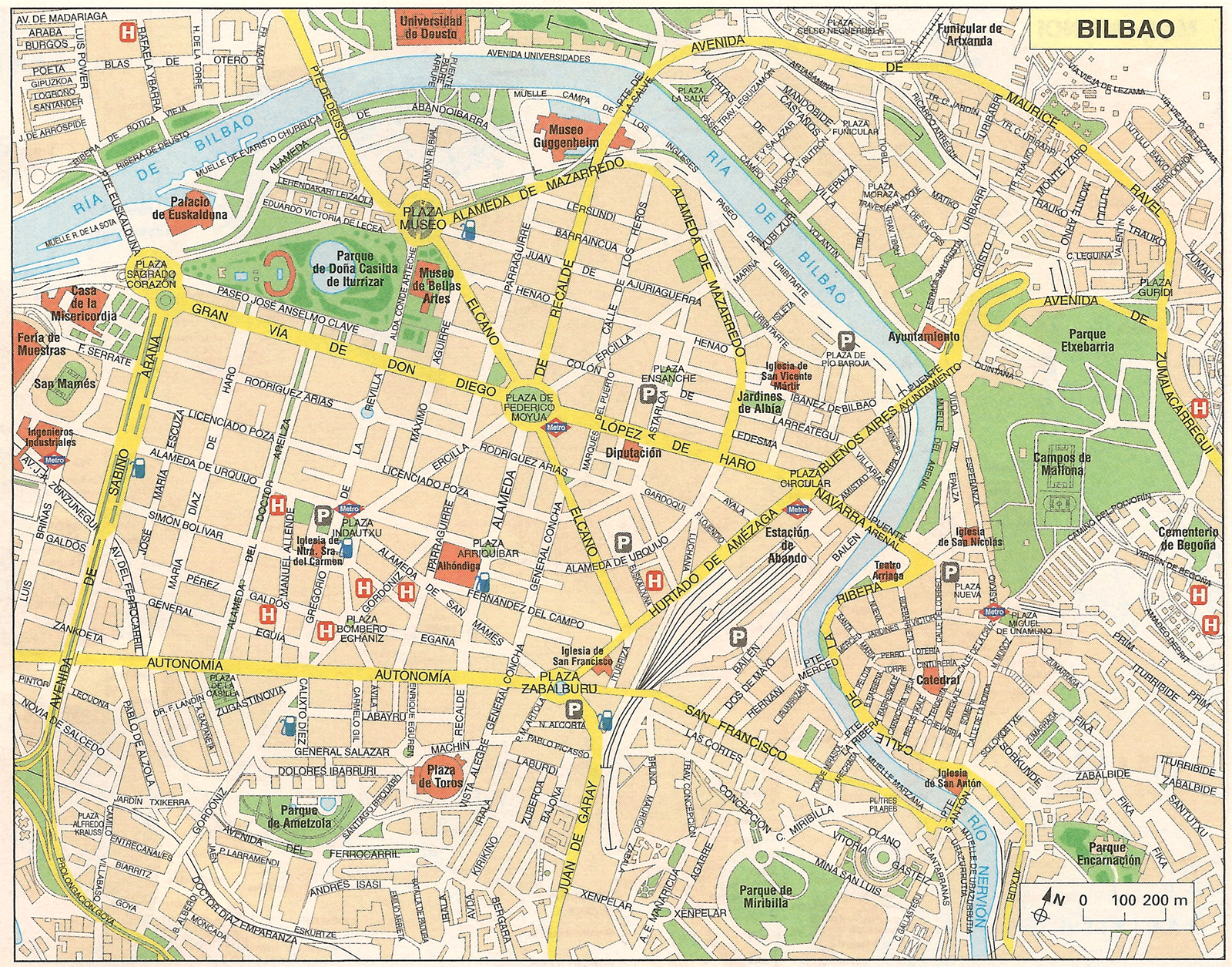 mapa bilbao centro Centro de Bilbao Tamaño completo | Gifex mapa bilbao centro Centro de Bilbao Tamaño completo | Gifex