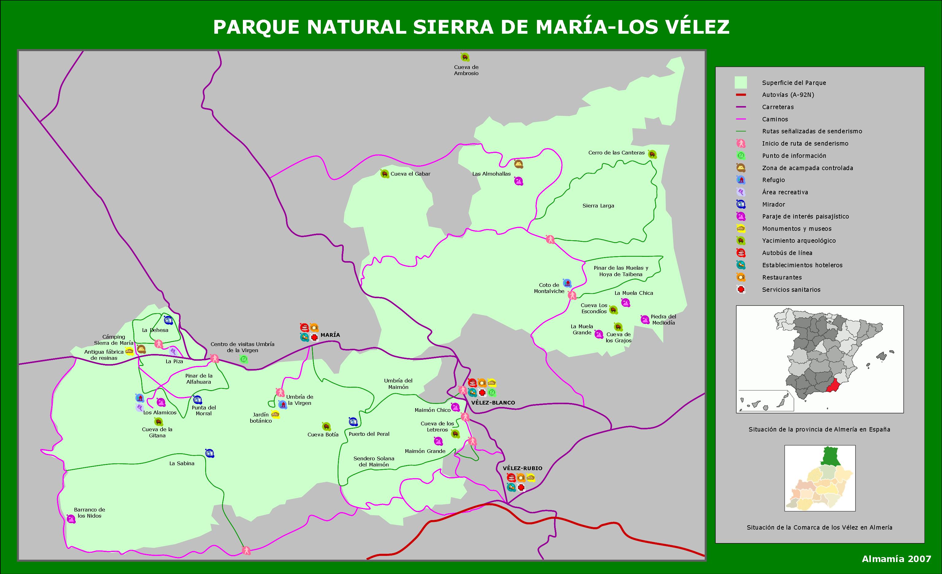 Parque Natural de Sierra de María - Los Vélez (Almería) - Foro Andalucía