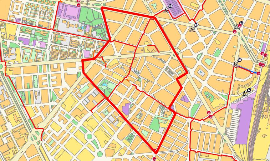 Barrio de Patraix, Valencia Tamaño completo