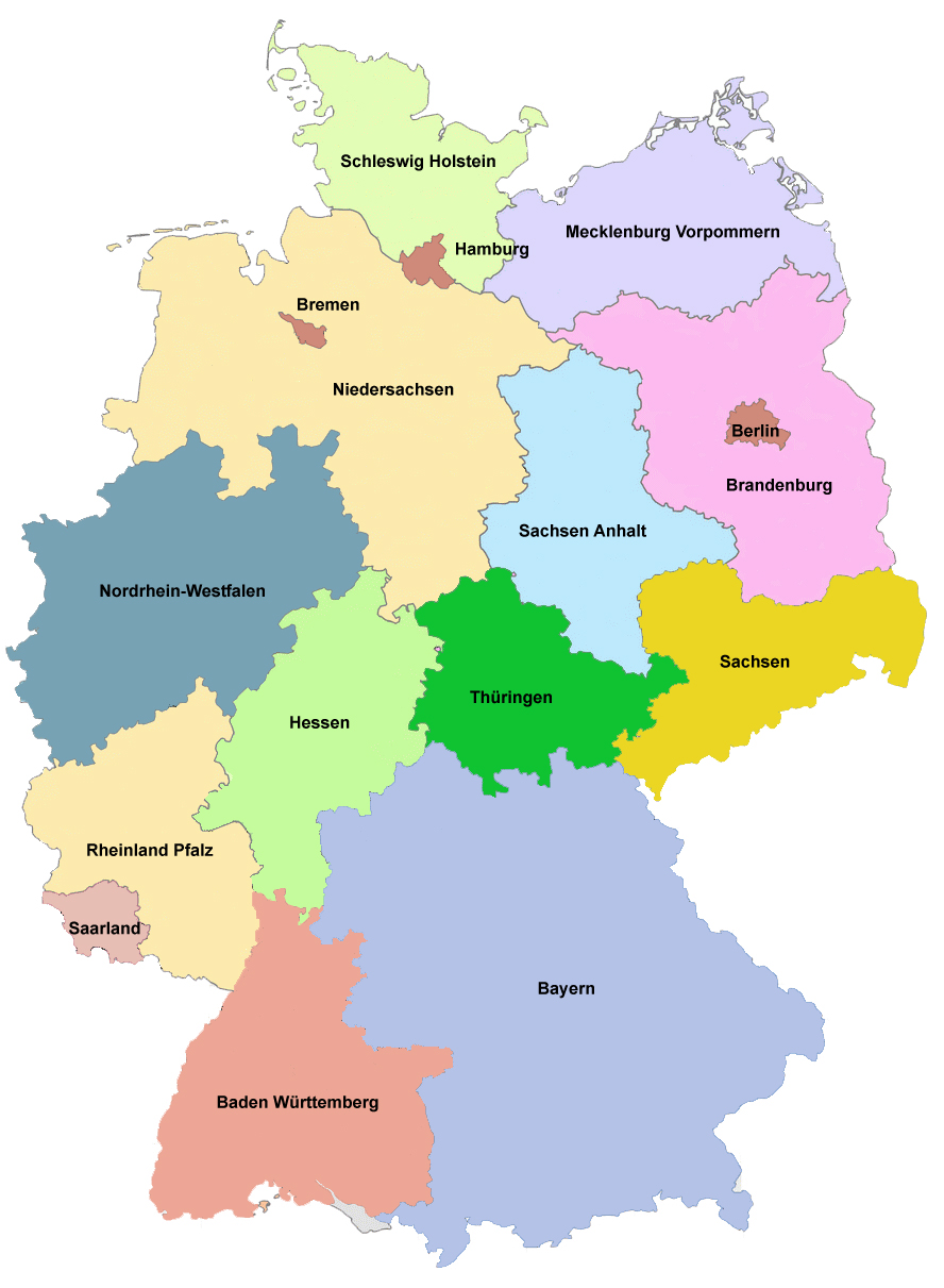 states of germany