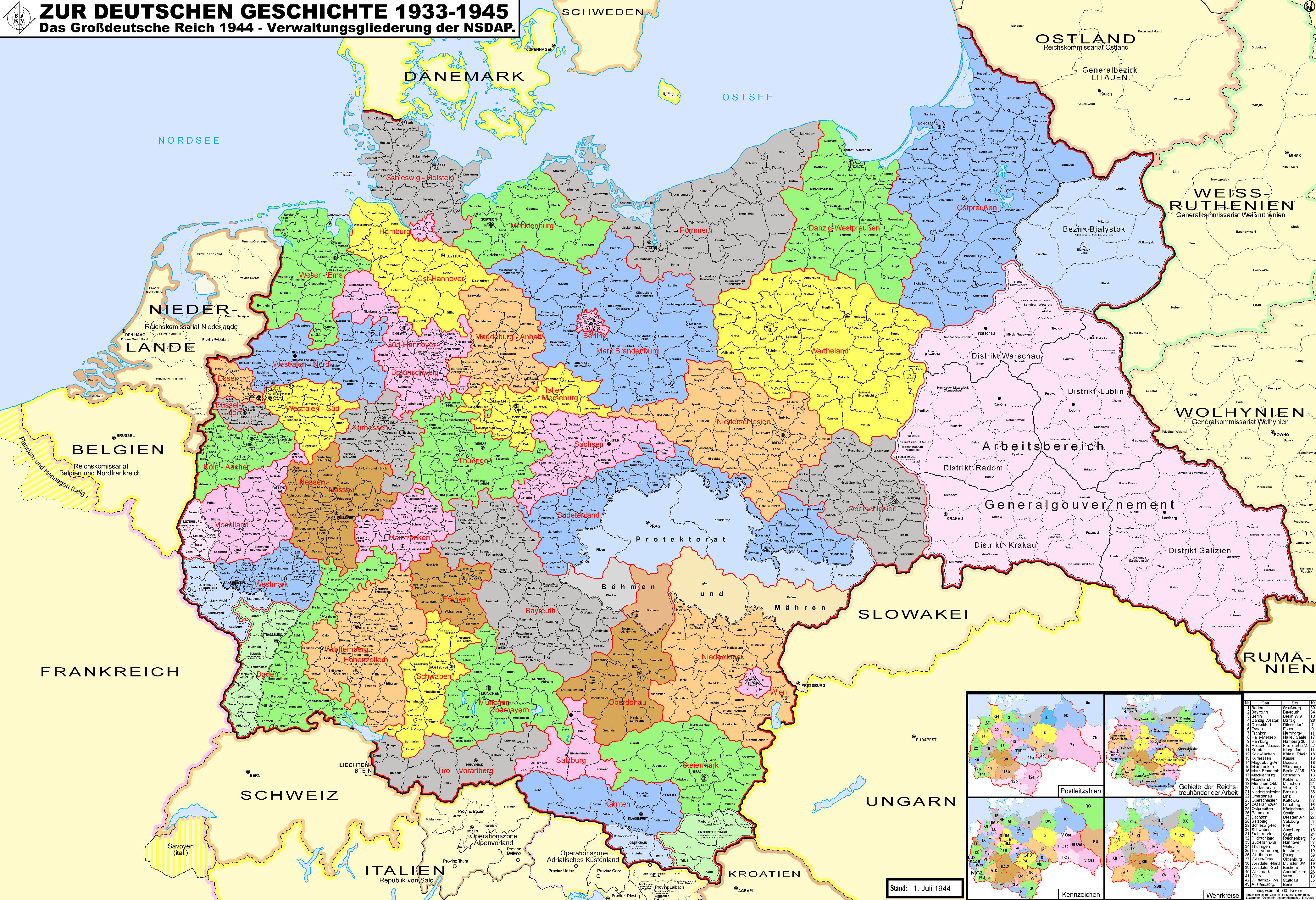 Tercer Reich 1944 Tamaño completo Gifex