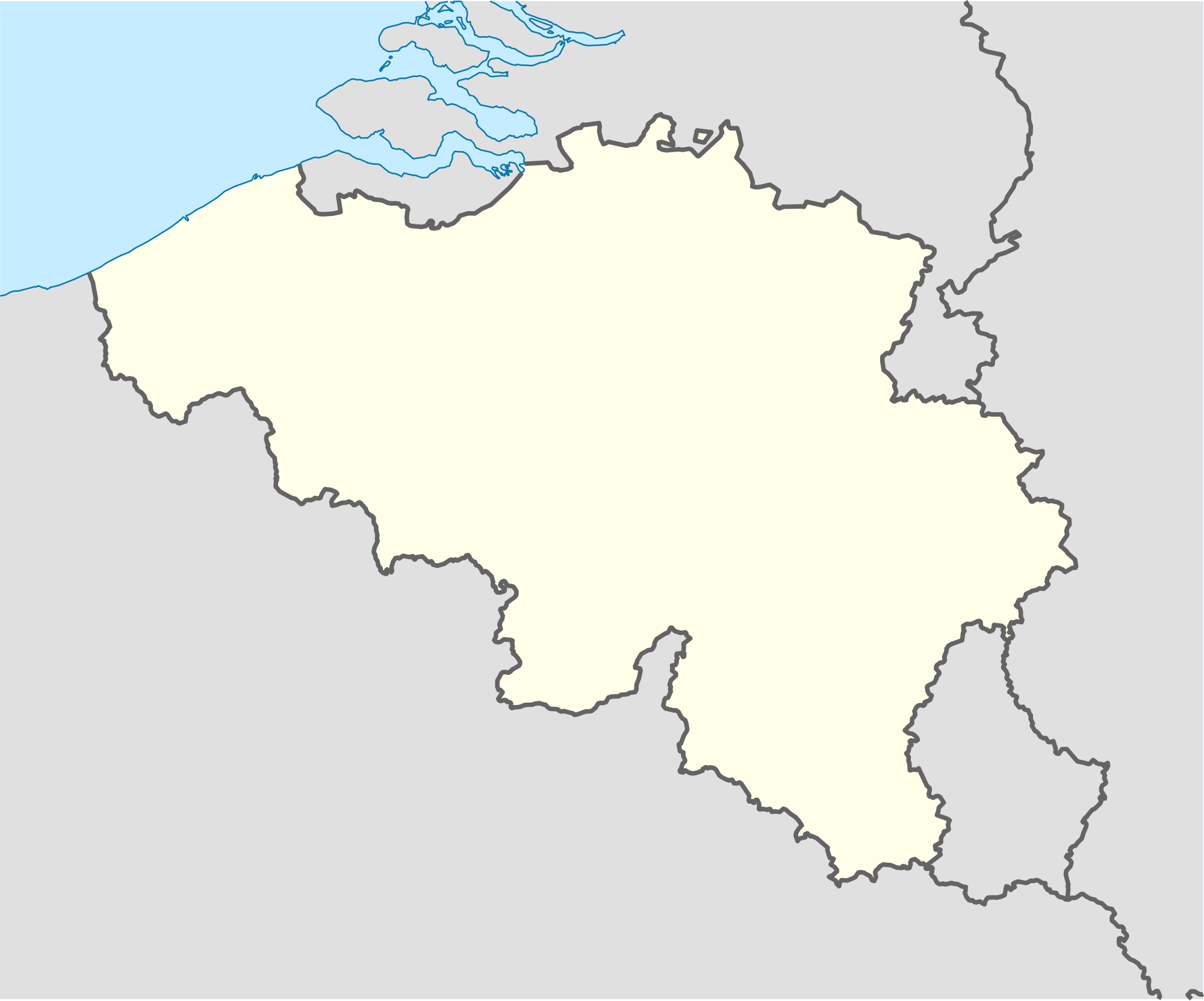 Mapa Mudo De Belgica Tamano Completo Gifex