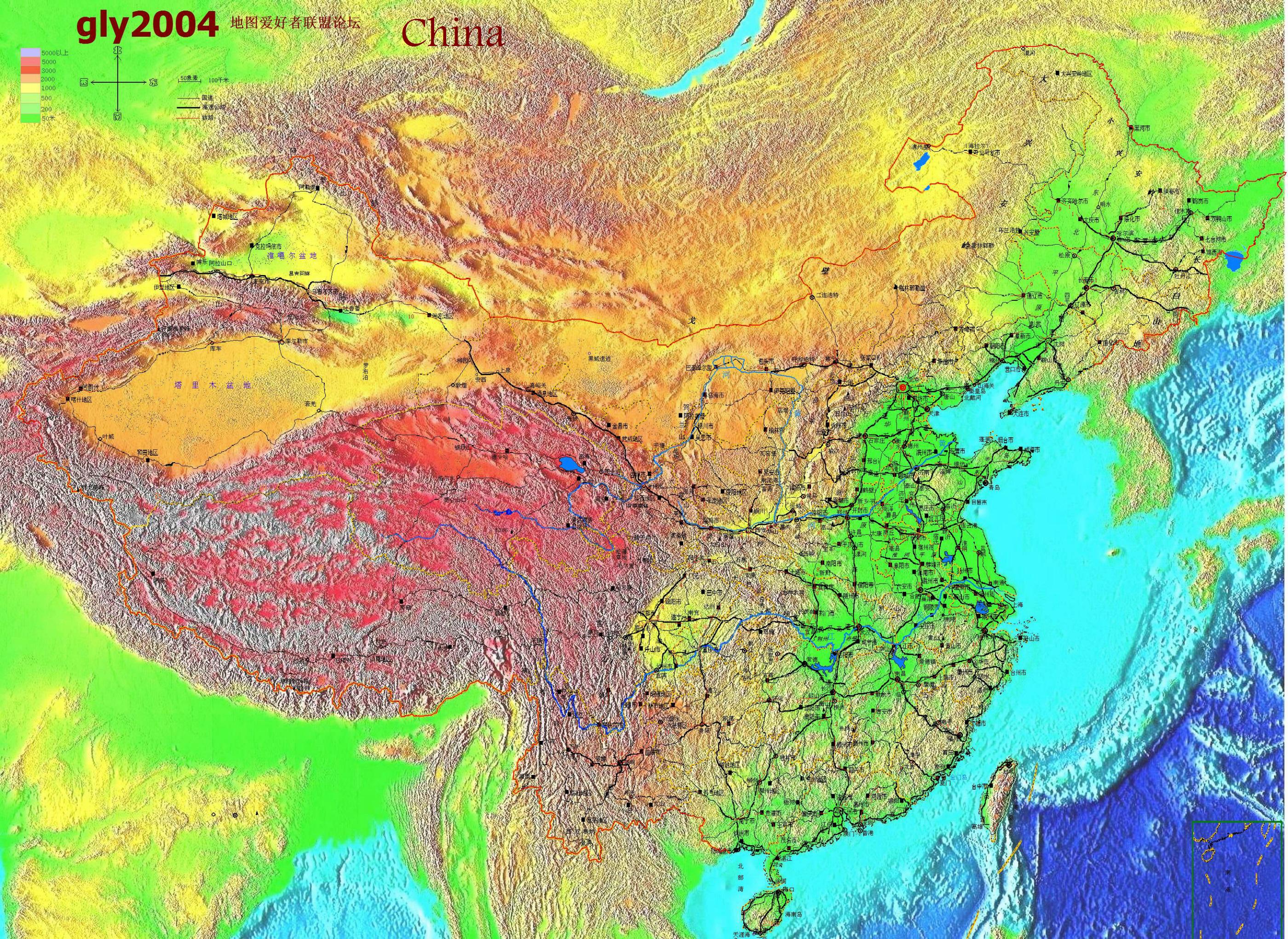 Протяженность великой китайской равнины. Горы Куньлунь в Китае. Великая китайская равнина рельеф. Рельеф Китая карта.