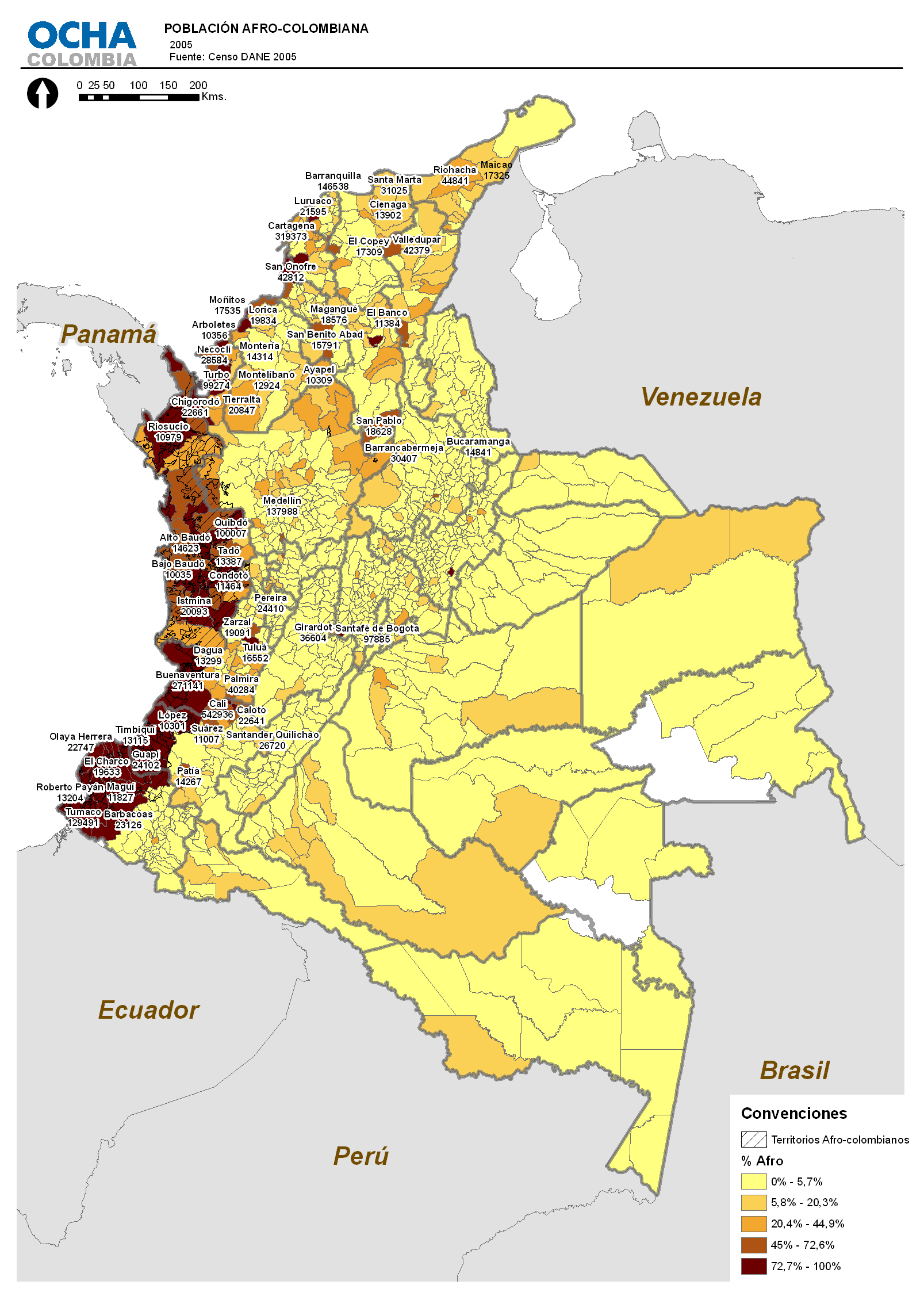 Afro-Colombian population - Full size | Gifex