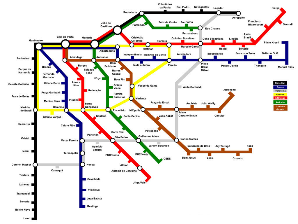 How to get to Centro Comercial Itaimbé in Porto Alegre by Bus or Ferry?