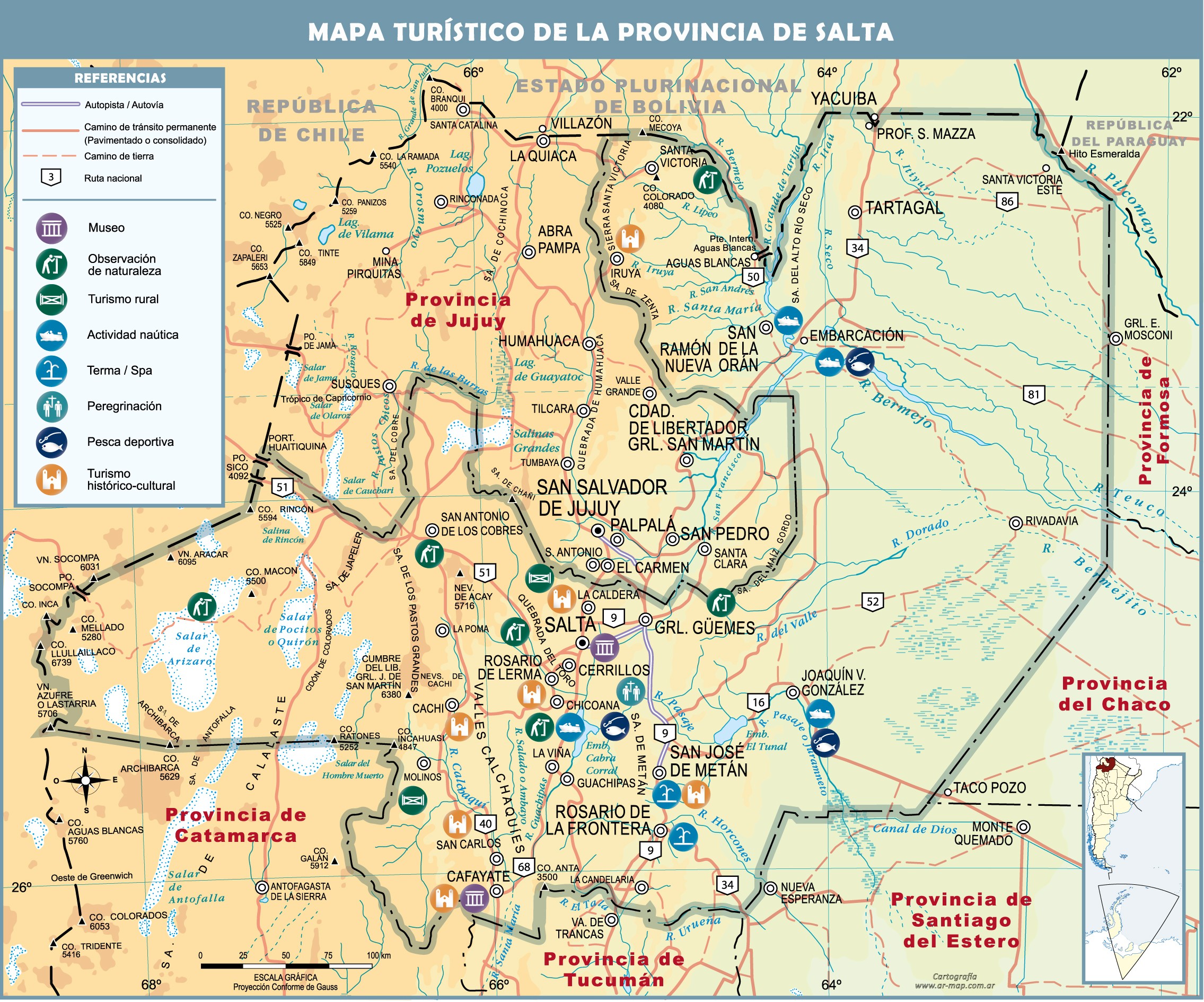 mapa turístico de la provincia de salta gifex My XXX Hot Girl