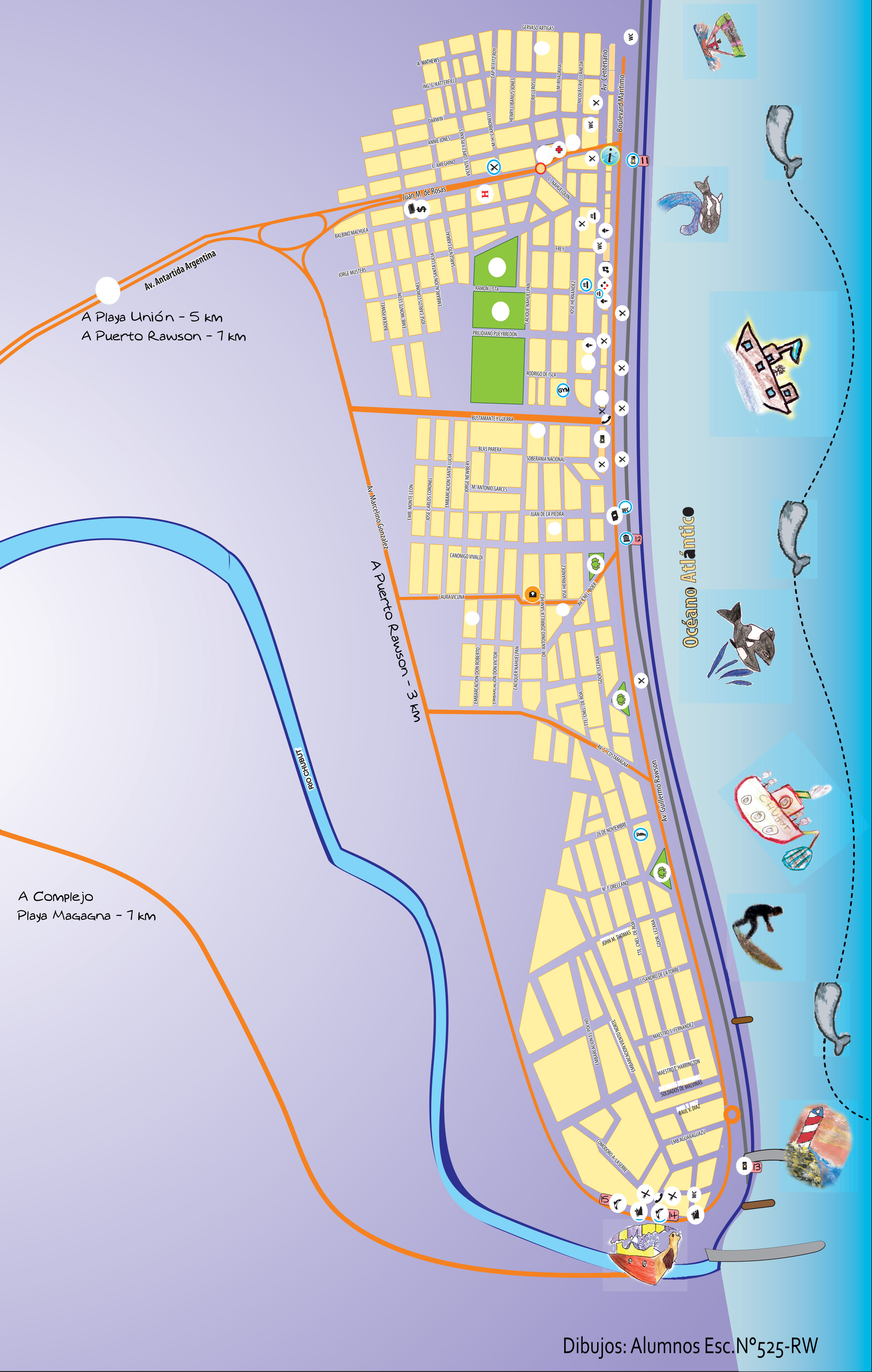 AVISTAJE DE DELFINES EN PLAYA UNIÓN,RAWSON,CHUBUTPATAGONIA ARGENTINA