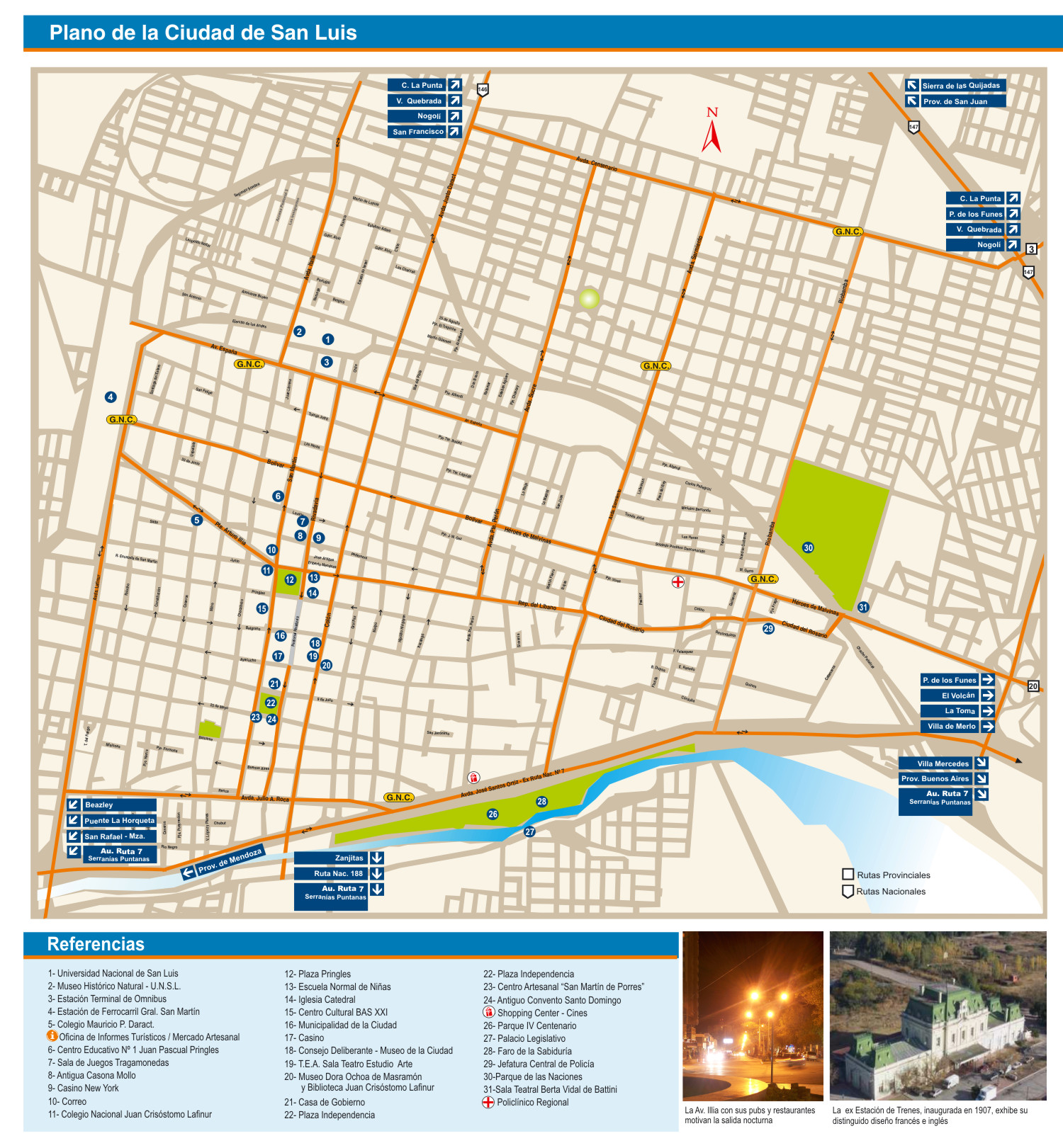 San Luis map | Gifex