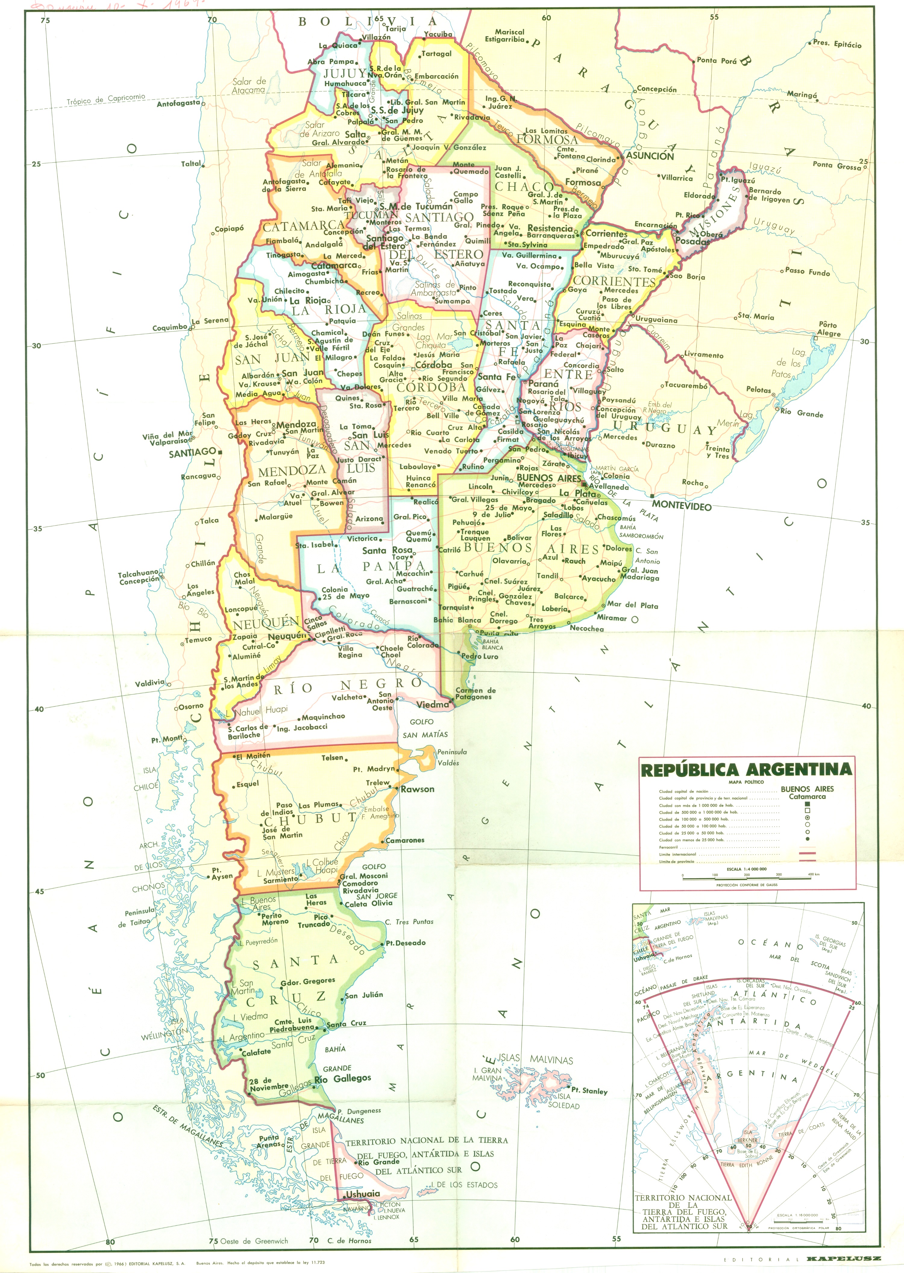 Map of Argentina and its cities - Full size | Gifex
