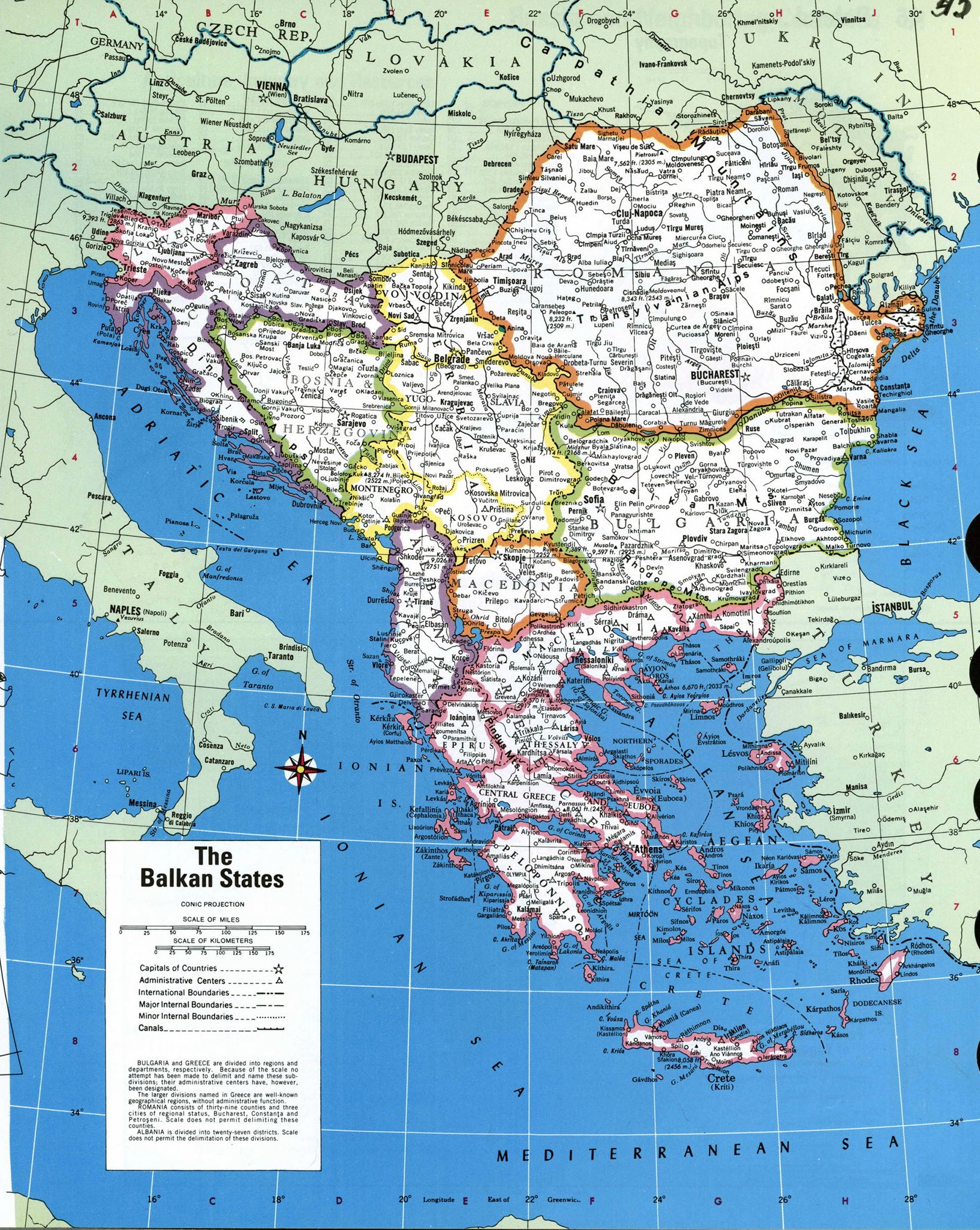 Map Of The Balkans Full Size Gifex