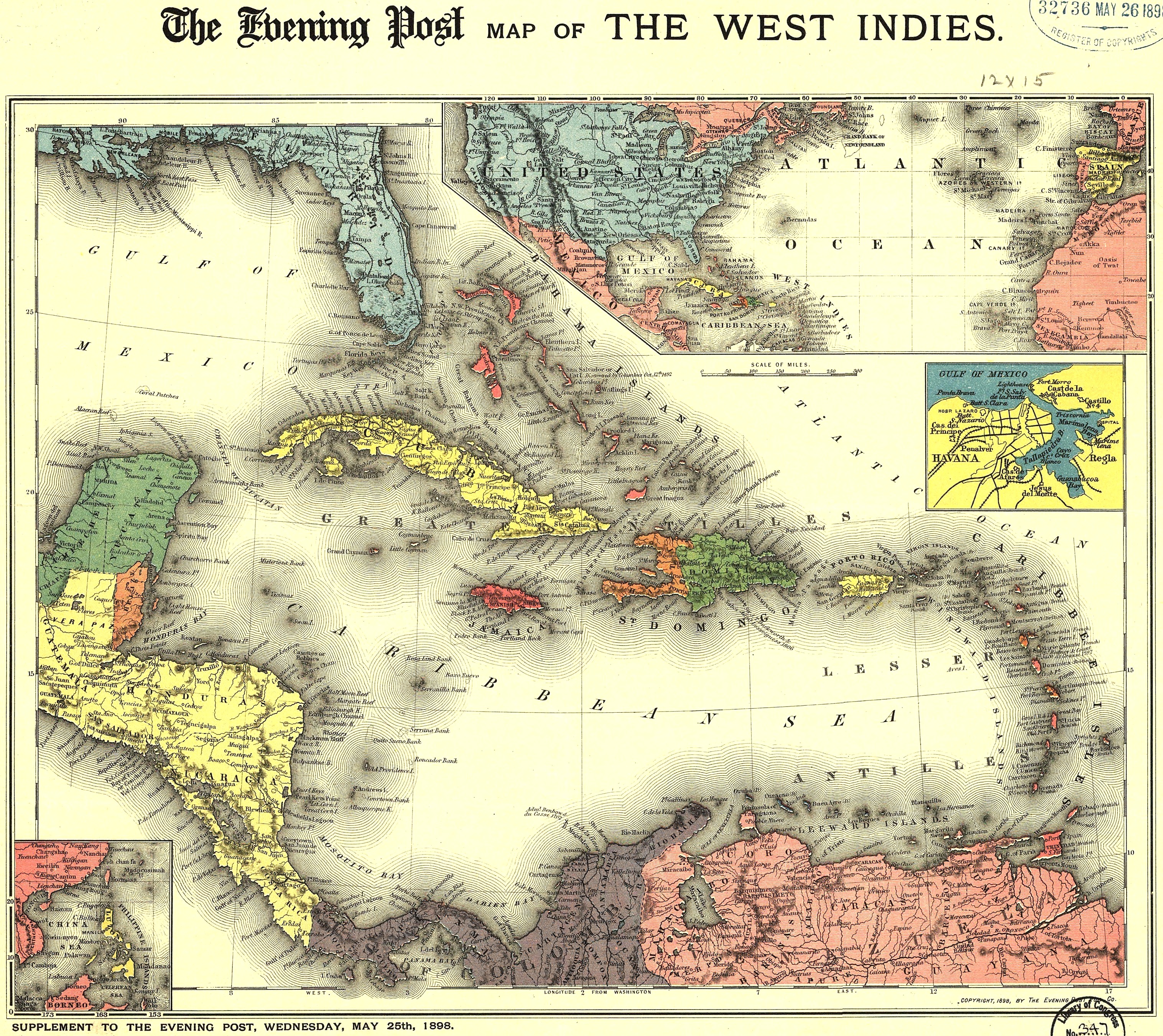 The West Indies 1898 - Full size  Gifex