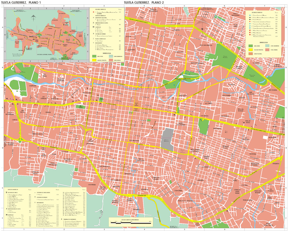 Mapa de Tuxtla Gutiérrez Tamaño completo Gifex Mapa de Tuxtla Gutiérrez Tamaño completo Gifex