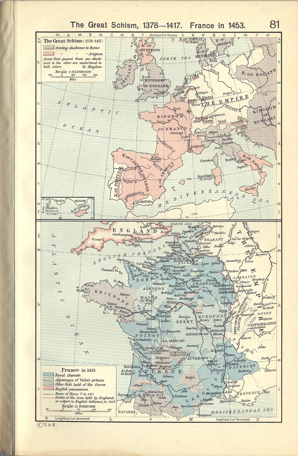 France in 1453 - Full size | Gifex
