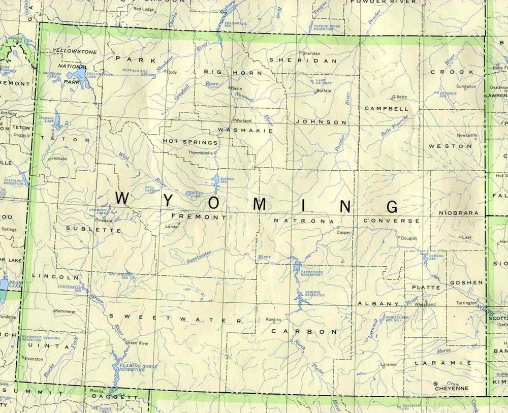 Mapa Pol Tico De Wyoming Tama O Completo Gifex Mapa Politico De Wyoming 