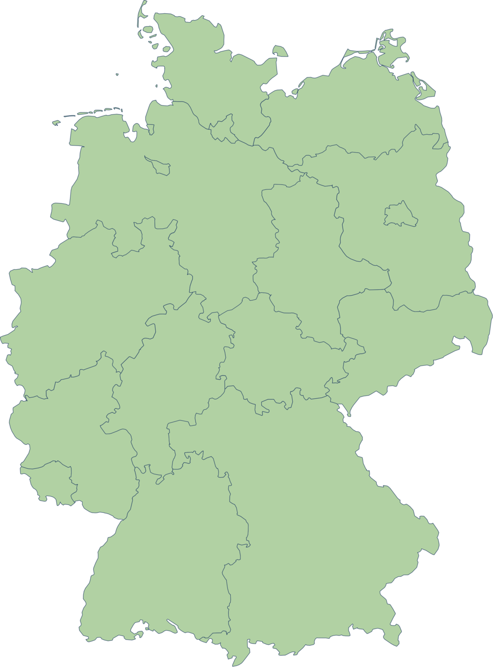 Germany Outline Map Full Size Gifex Germany Outline Map 