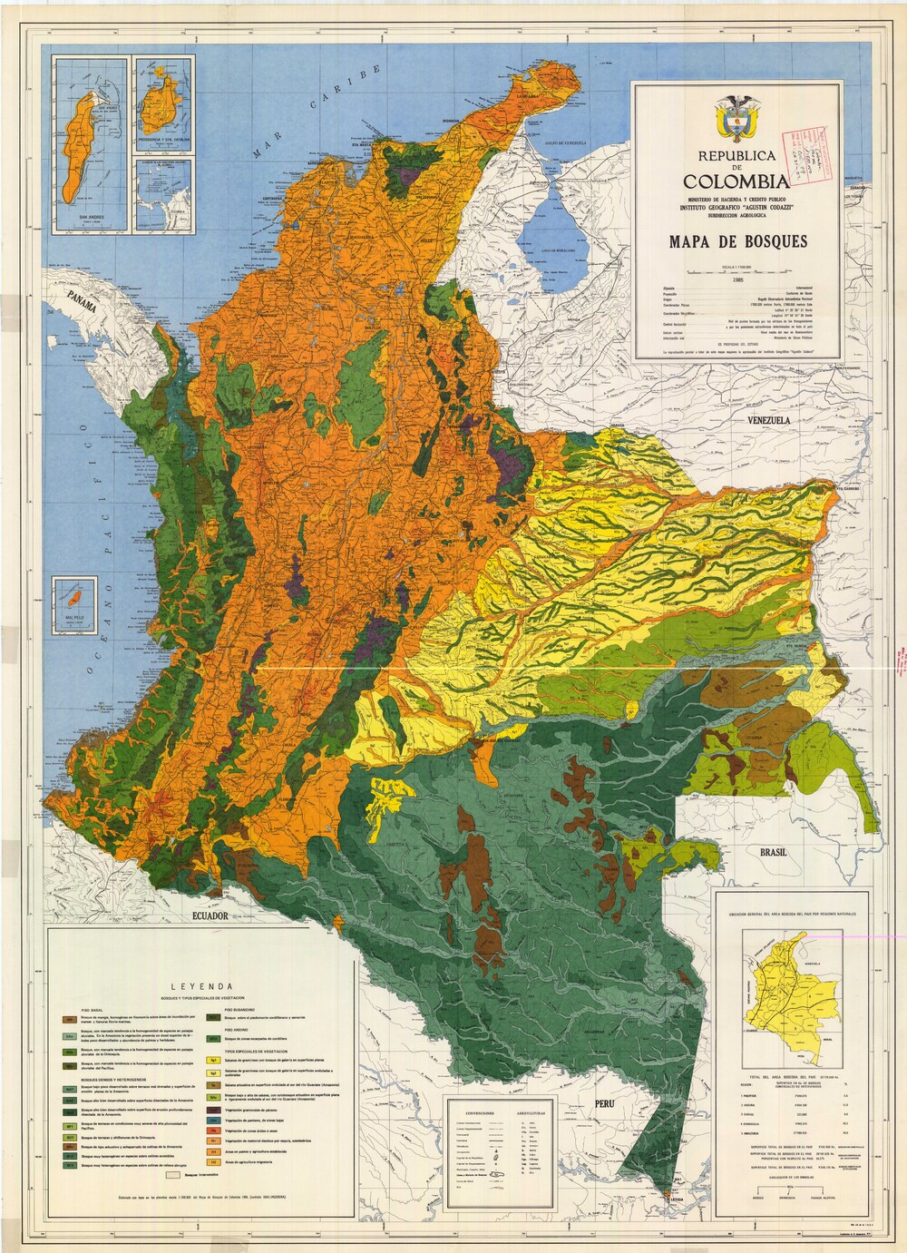 Forests of Colombia Full size Gifex