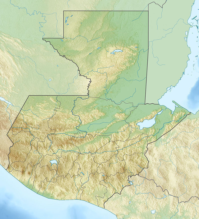 Physical Map Of Guatemala Full Size Gifex Physical Map Of Guatemala 