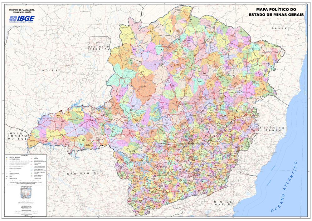 Minas Gerais Brazil Map Minas Gerais Map | Gifex