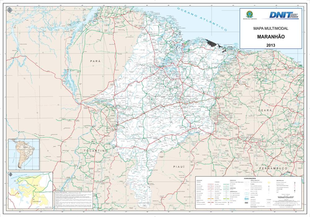 Mapa de carreteras del Estado del Maranhão Tamaño completo Gifex Mapa de carreteras del Estado del Maranhão Tamaño completo Gifex