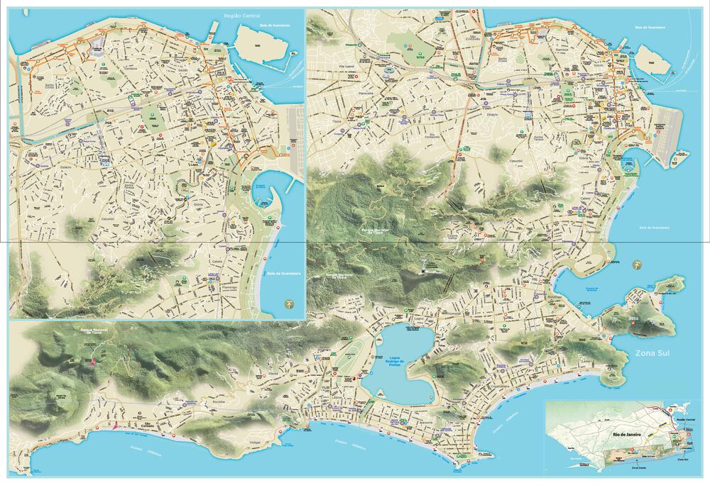 South Zone of Rio de Janeiro Full size Gifex