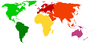 world outline map