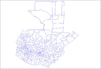 Political Guatemala Map Gifex Blank Map Of Guatemala Municipalities