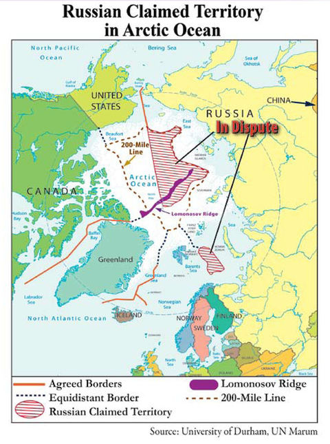 Image result for russian arctic map images