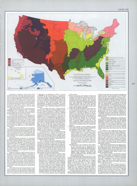 United States Land Use per Region - United States Land Use Per Region