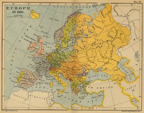 Europa En 1910 Gifex